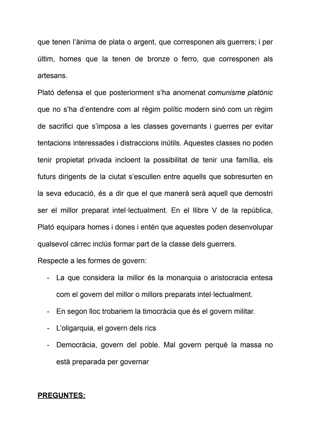 # PLATÓ
S.IV aC, Plató va ser el deixeble més important de Sòcrates, que va
fundar una escola anomenada l'Acadèmia on ensenyava filosofia i