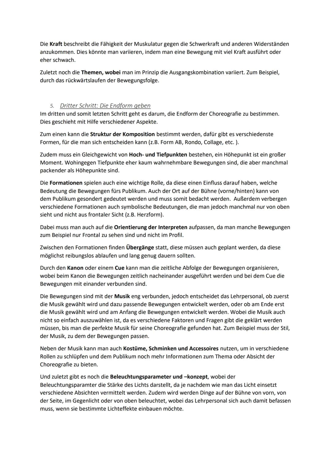 # Choreografieren
1. Einführung
Unter Choreografieren versteht man erstmal einen Tanzvortrag zu entwerfen und technisch sowie
künstlerisch