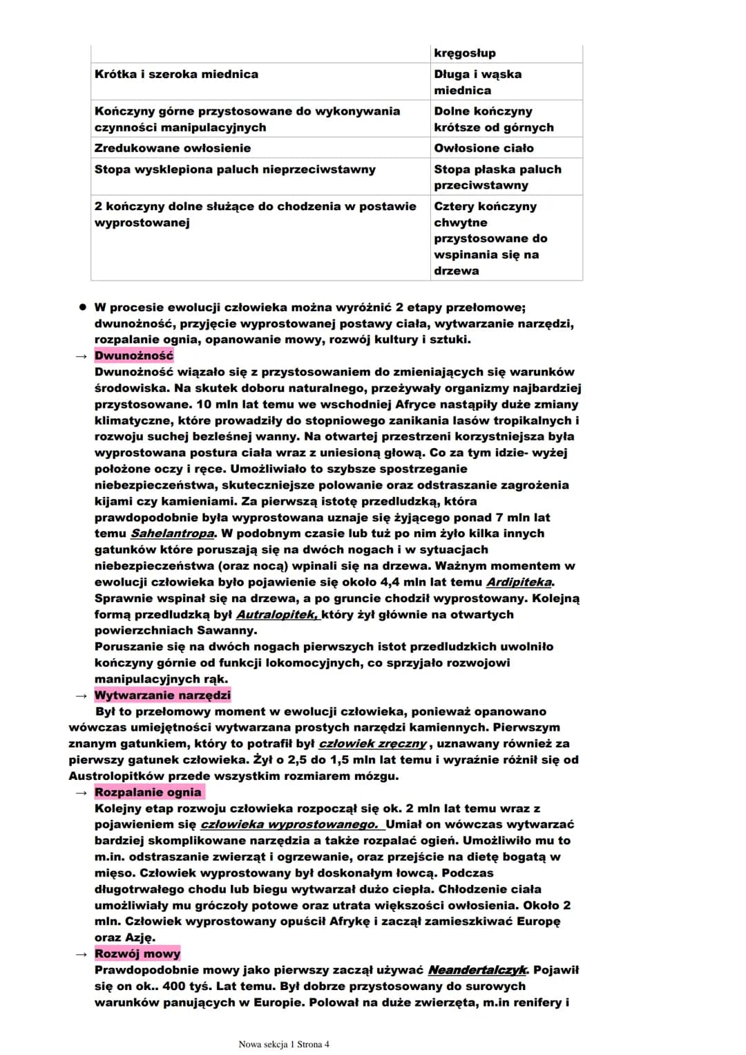 # Ewolucja Życia
## Czym jest ewolucja?
Ewolucja, jest to proces powolnych zmian, które są kierunkowe, nieodwracalne i
prowadzą do powstani