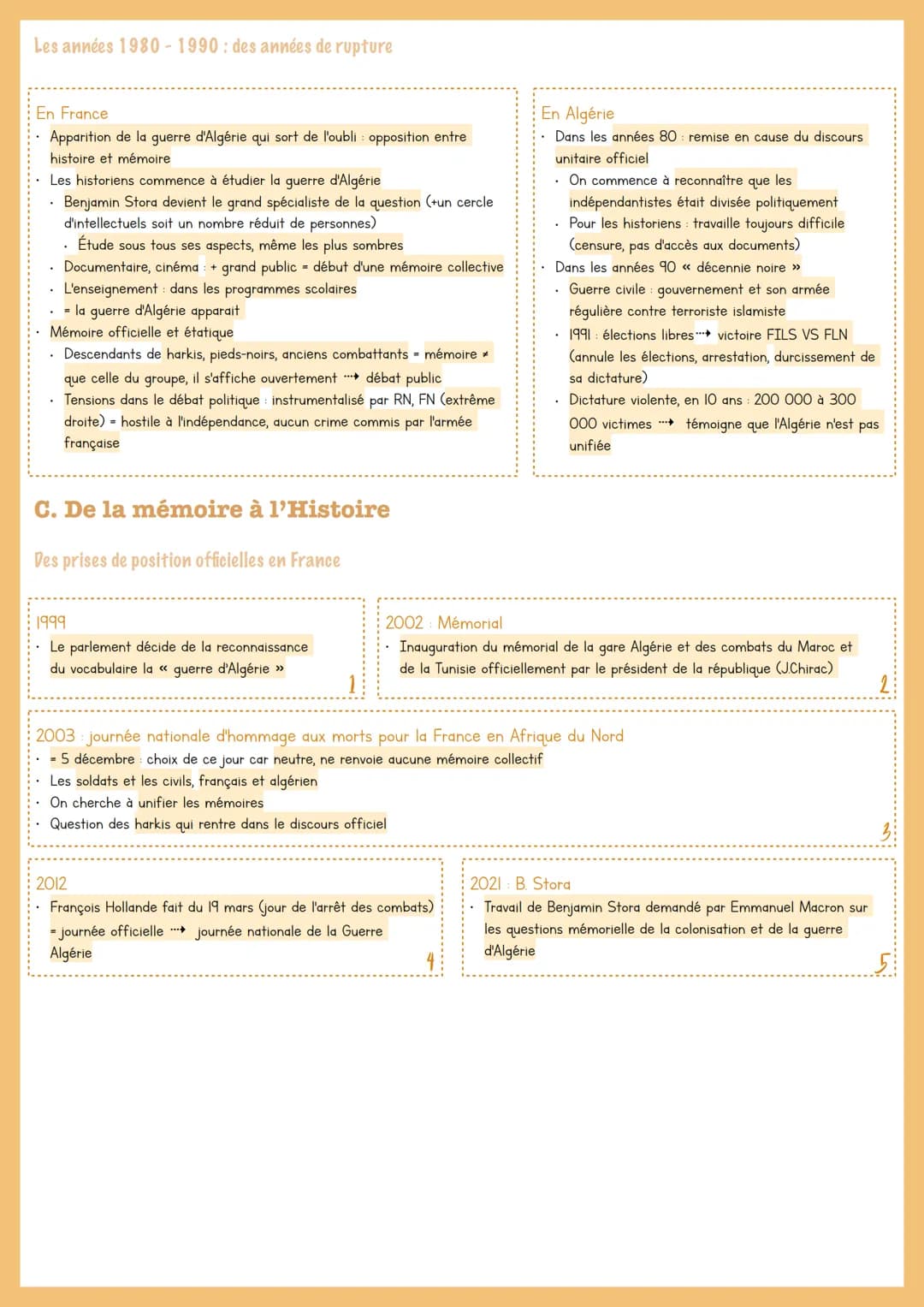 # HISTOIRE ET MEMOIRE
# DES CONFLITS
T3: HISTOIRE ET MÉMOIRE
AXE 1
Introduction
* Première cités de l'Antiquité mémoire individuelle,