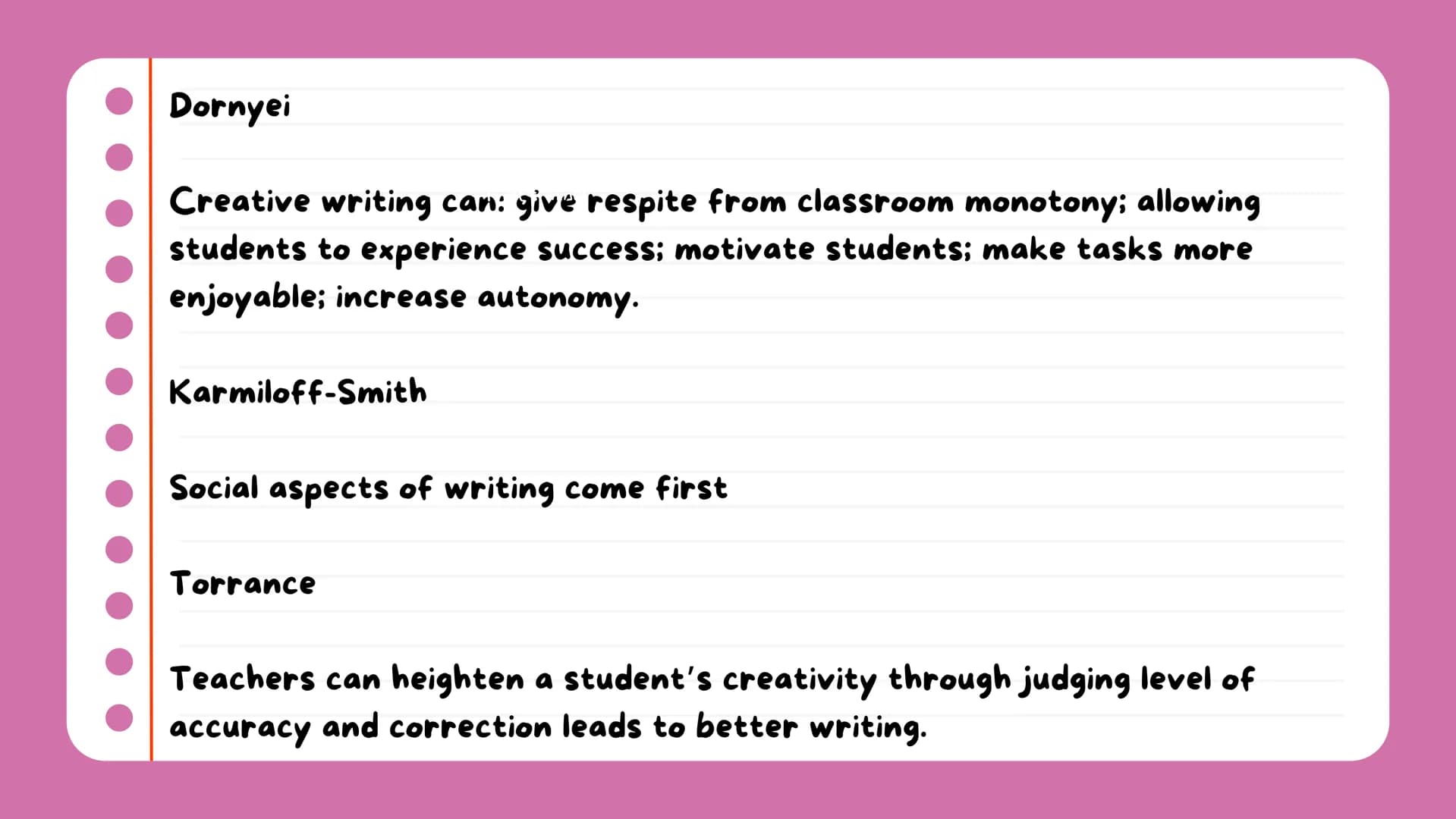 AQA - A-Level Eng
Lang
CLA
Literacy Vygotsky
Social Constructivist View
This view sees teachers acting as the More Knowledgeable other a