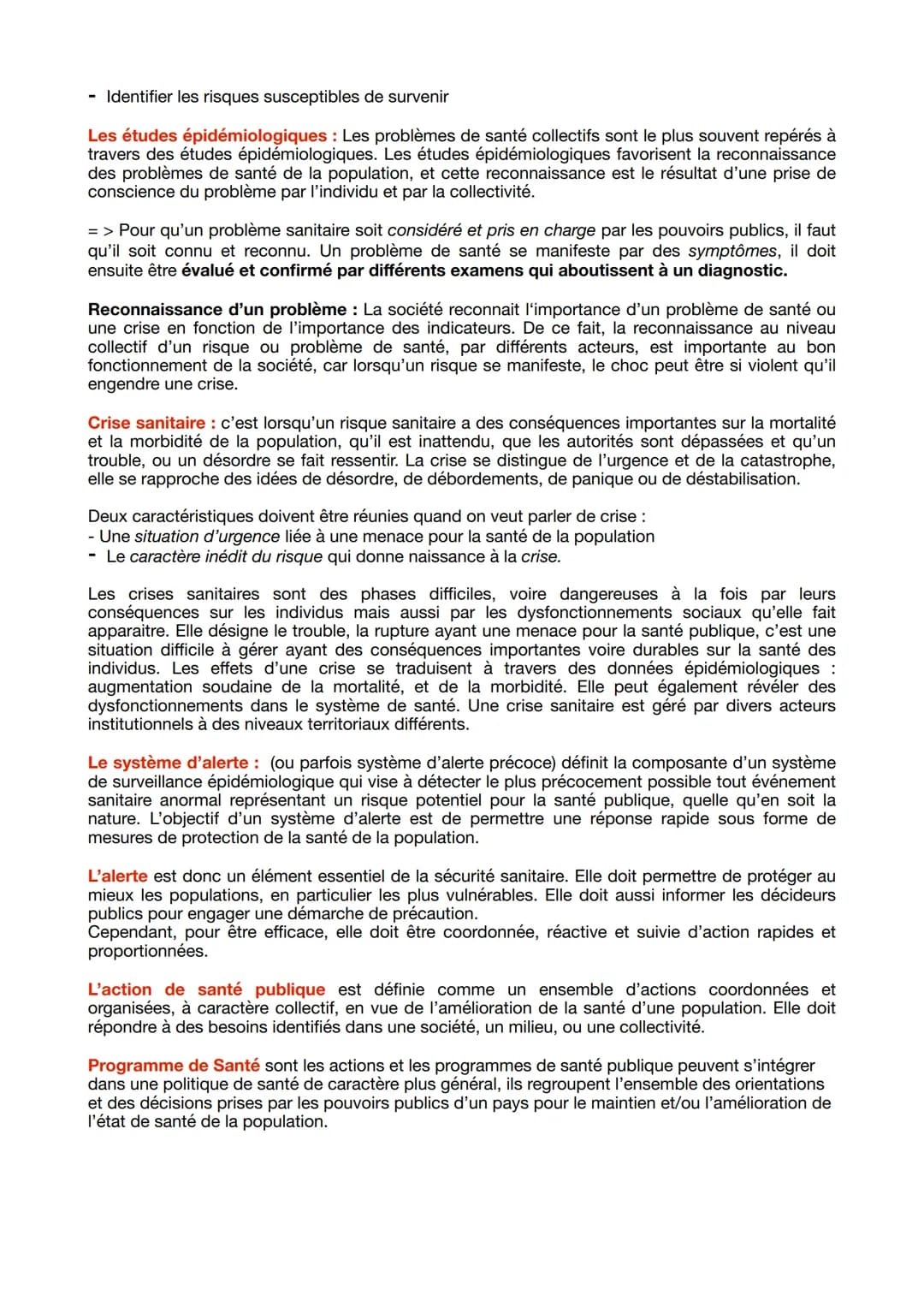 Programme: première + Terminale ST2S
# Mot cle pole
## sante
I. PREMIÈRE
MODULE 1: SANTÉ, BIEN ÊTRE ET COHÉSION SOCIAL
Santé sa se défin