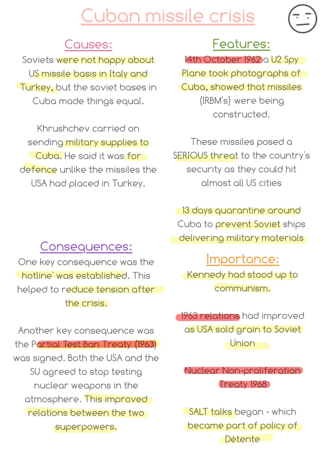 # Cold War revision
The meetings during the Cold War:
VS
Tehran Conference, November 1943
Meeting of Roosevelt (USA), Stalin (USSR) and