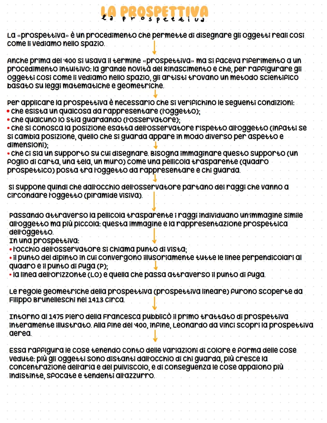 # LA PROSPETTIVA
La «prospettiva è un procedimento che permette di disegnare gli oggetti reali cosi
come li vediamo nello spazio.
Anche pr