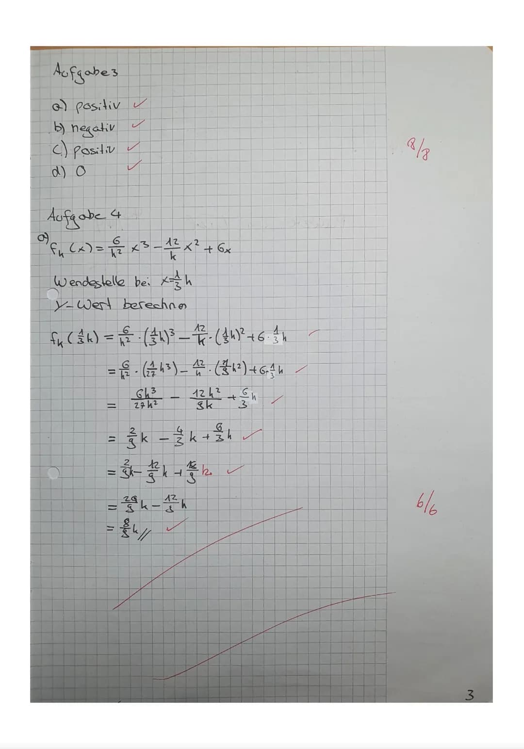 LK Mathematik Q1
2. Klausur
Name
.2020
Hilfsmittelfreier-Teil
maximale Bearbeitungsdauer 45 Minuten
Aufgabe 1)
Gib die Stammfunktionen an