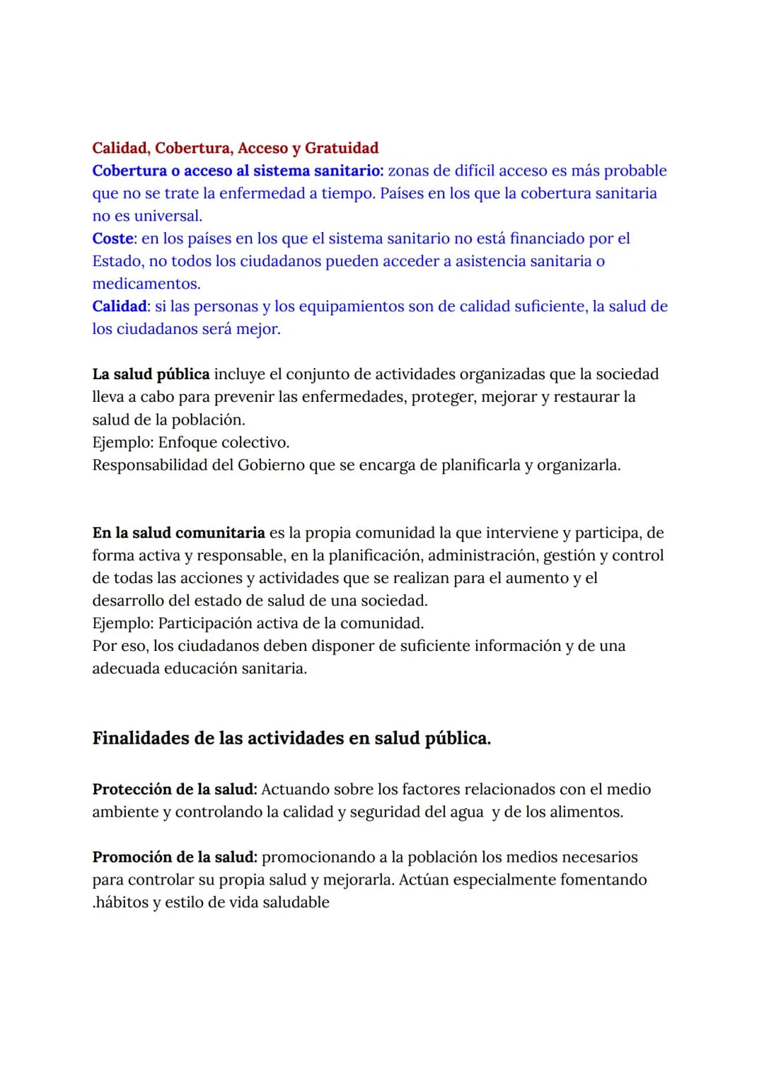 Apunte C1
Qué es la salud?
La salud es un estado de completo bienestar físico, mental y social, y no sólo
la ausencia de afecciones o enfe