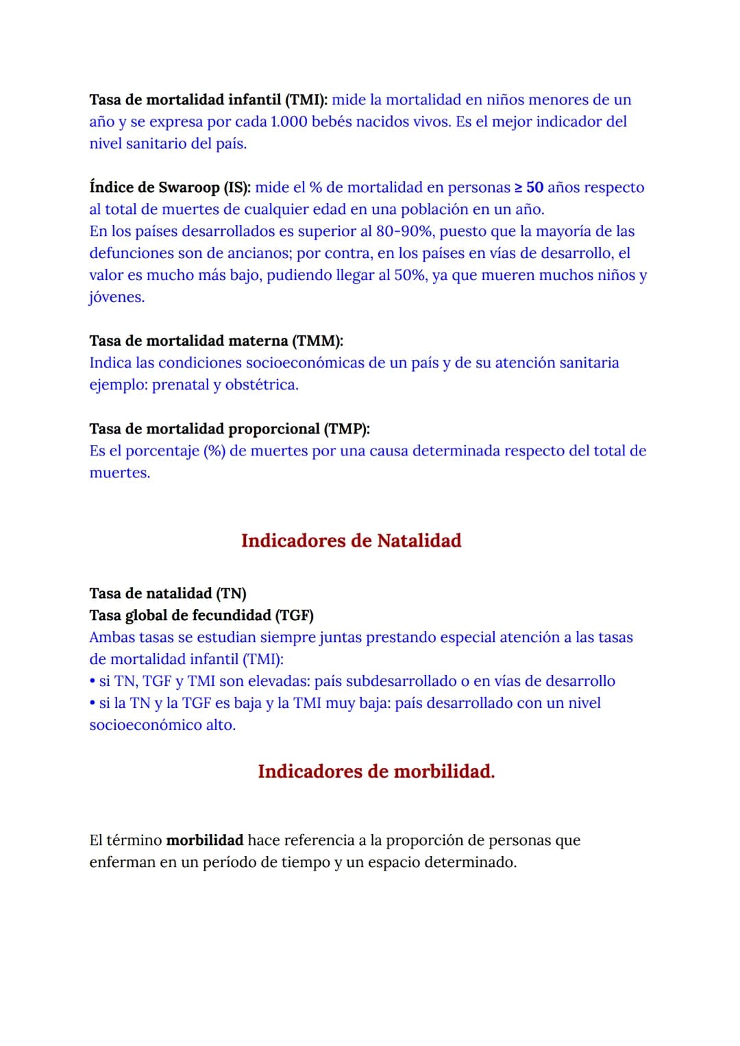 Apunte C1
Qué es la salud?
La salud es un estado de completo bienestar físico, mental y social, y no sólo
la ausencia de afecciones o enfe