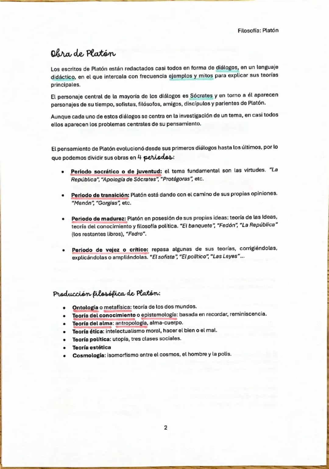 Filosofía: Platón
# Platón
## Contexto histórico y filosófico
Las guerras médicas, iniciadas en 499 a.C., unieron a los griegos contra lo