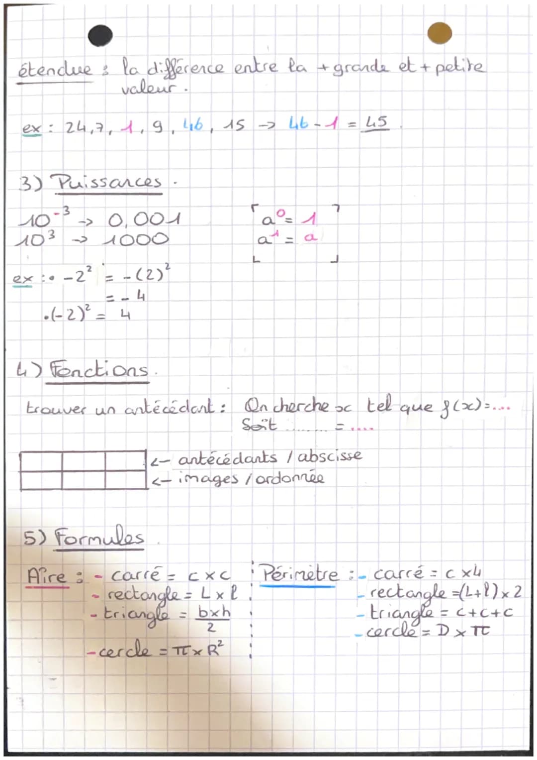 mathématique
# Brevet
1) Pourcentage.
$\% \text{ de... } € \rightarrow \frac{...}{100} \times ...$
ex: 26% de 77€ $\rightarrow \frac{26}