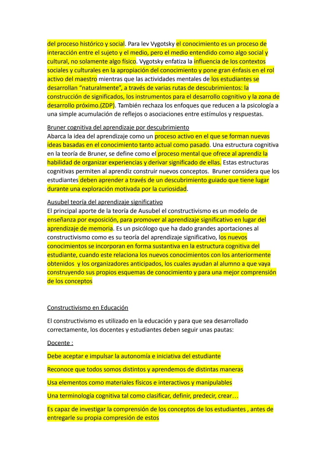 # EL CONSTRUCTIVISMO
Introducción
El constructivismo en la psicología se refiere a todas aquellas teorías y prácticas que se
enfocan sobre