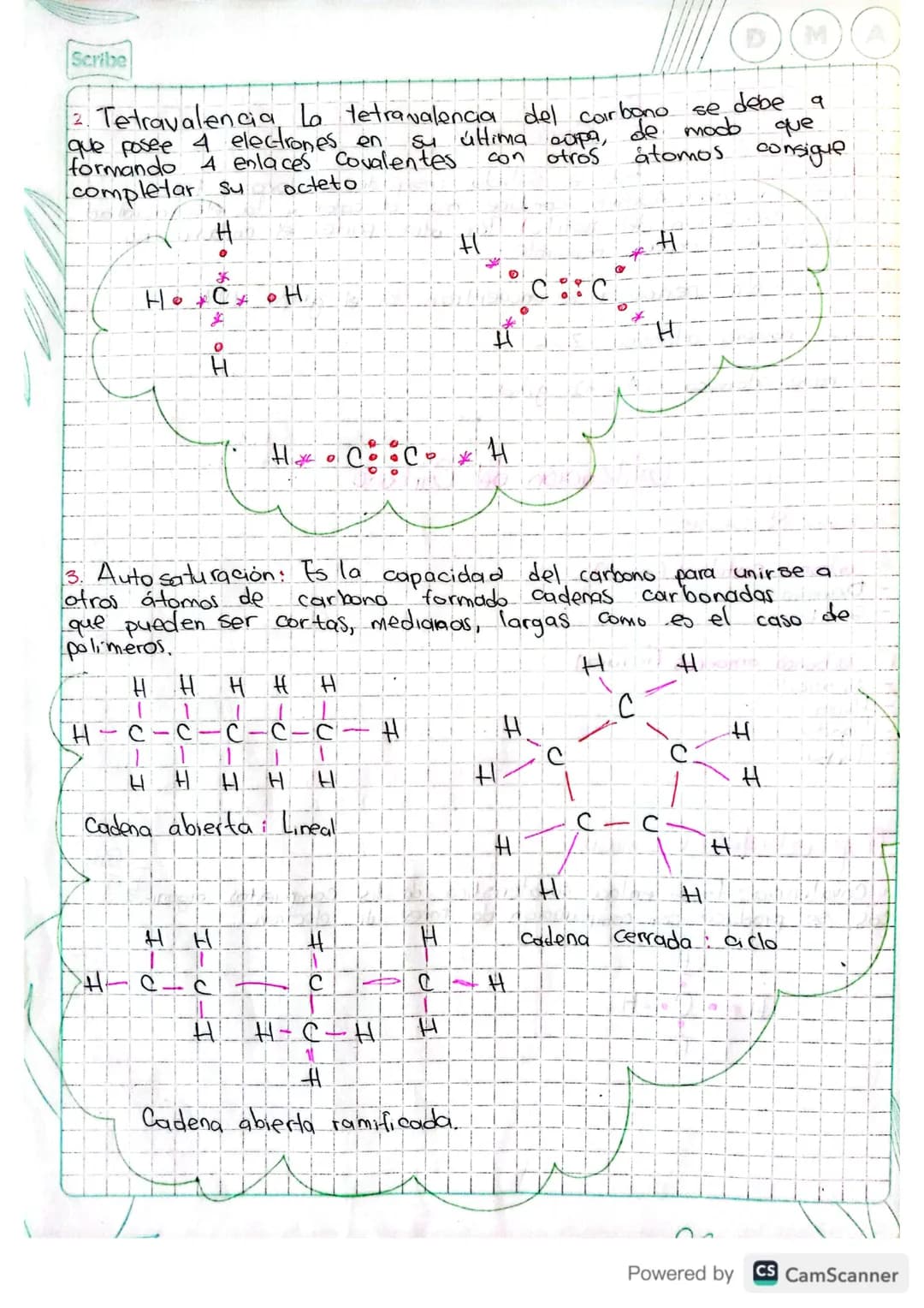 # El carbono.
Propiedades Fisico: Este es Solido, insipido, inodoro 4
soluble en agua. Ademas conduce mal el calor y la electricidad
(Con l