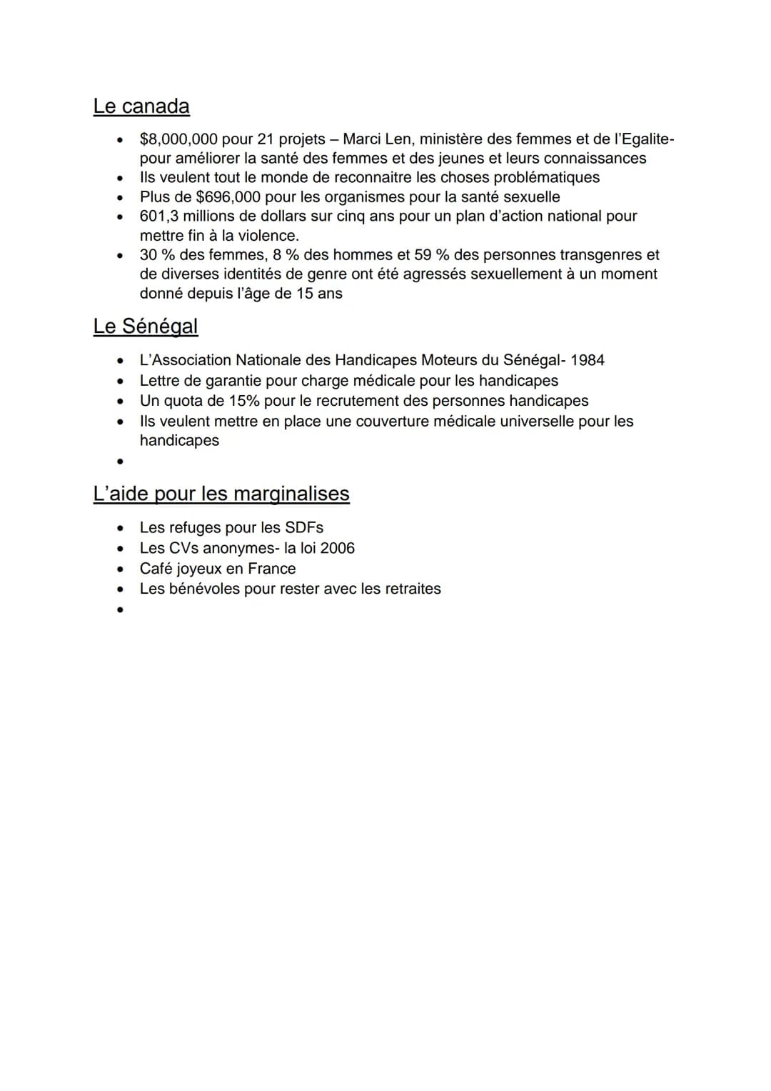 # French Marginilisation Fact File
La différence entre la marginalisation choisie et la
marginalisation subie
- La marginalisation choisie