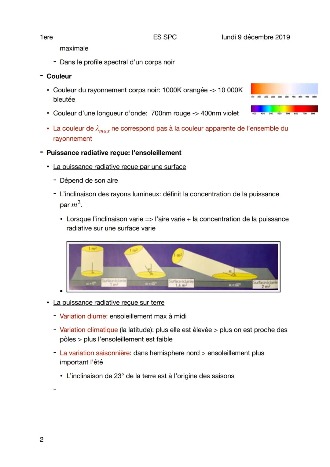 1ere
Le rayonnement solaire
Sujet
ES SPC
lundi 9 décembre 2019
Production du rayonnement solaire
- Une étoile se forme à partir de l'e