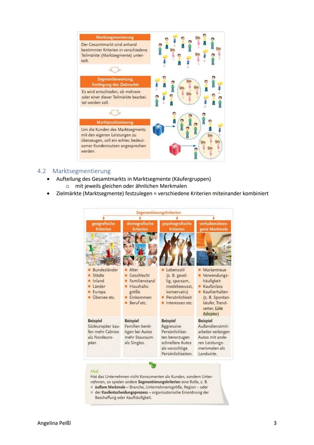 # Marketing
= das Unternehmen stellt den Kunden in den Mittelpunkt aller Aktivitäten
,,Was will der Kunde?"
* Produkte
* Sachgüter