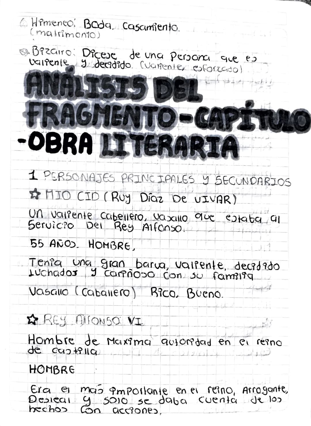 # Poema
De
Mío
CID # LOCALIZACIÓN DE LA
OBRA *
1 titulo de la obra
* ¿DE DONDE SURGE EL TÍTUIO?
RSurge del Personaje dei Tema, Porav
