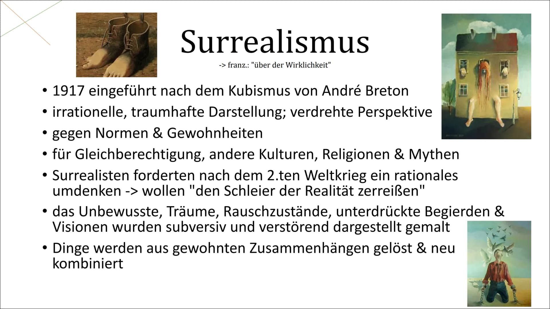 Salvador Dalí # Gliederung
* Grundsätzliche Informationen
* Lebenslauf
* Berühmte Werke von Dalí
* Surrealismus
* kritisch-parano