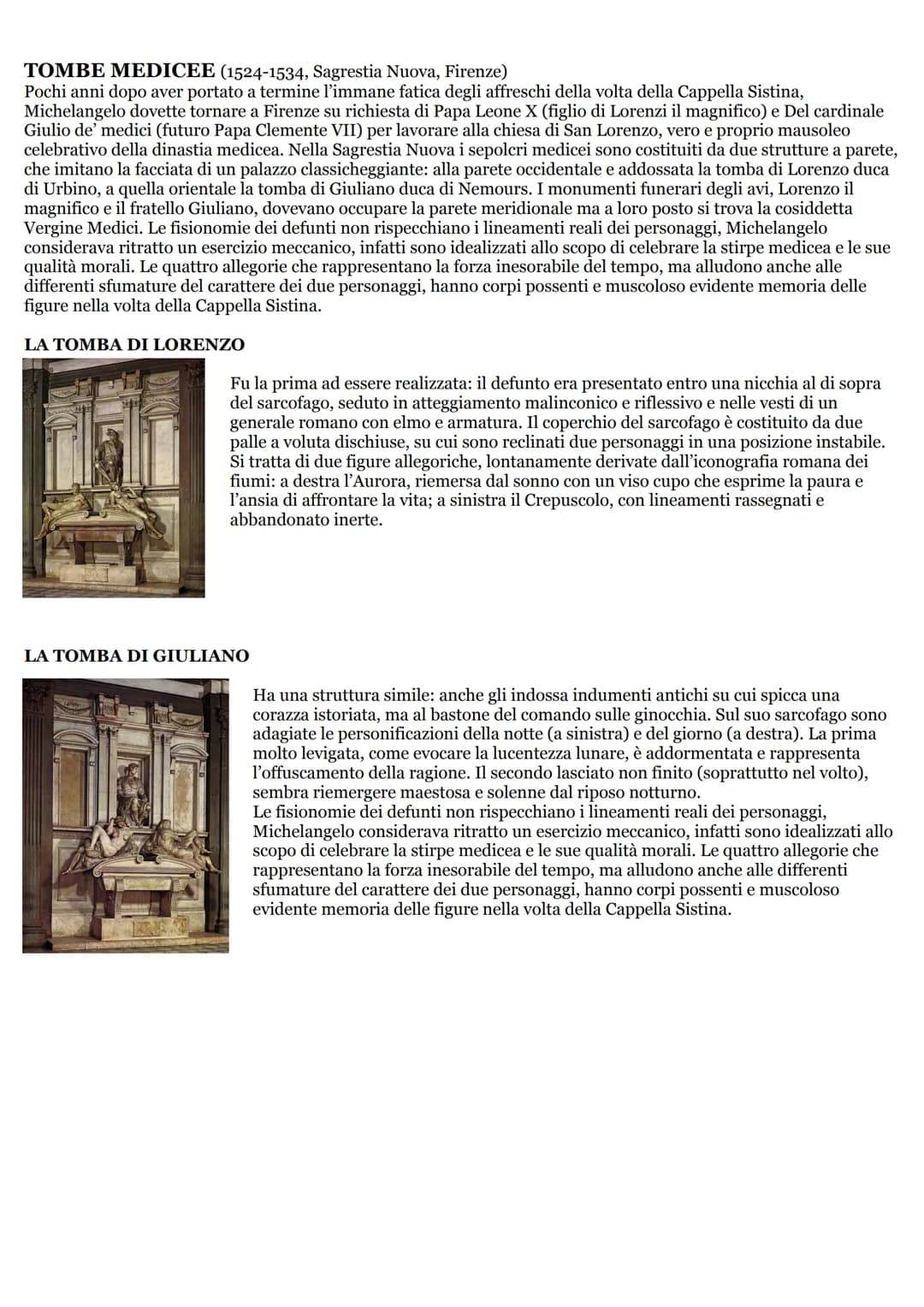 # MICHELANGELO BUONARROTI
Nacque a Caprese, nei pressi di Arezzo, nel 1475, fu Uno scultore, pittore, architetto e poeta, veniva da una fam