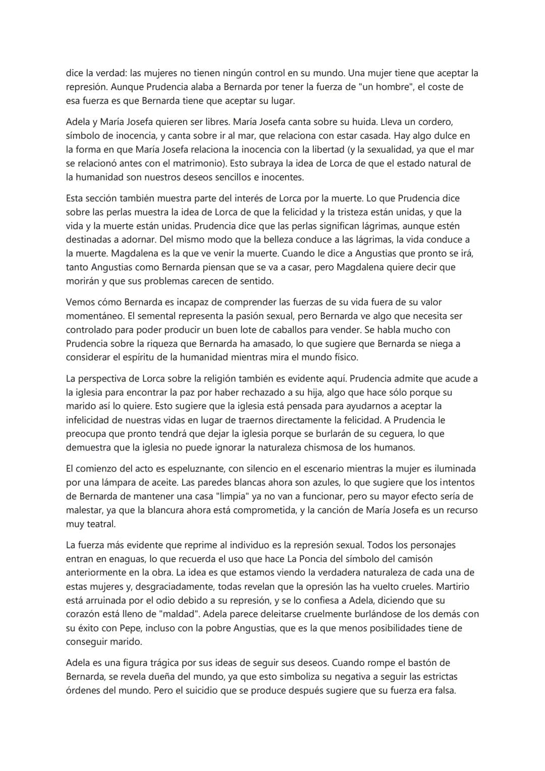 # PRIMER ACTO
Lorca era un poeta cuya vertiente lírica trabajaba contra la estructura dramática en sus obras, y
un dramaturgo cuya poesía b