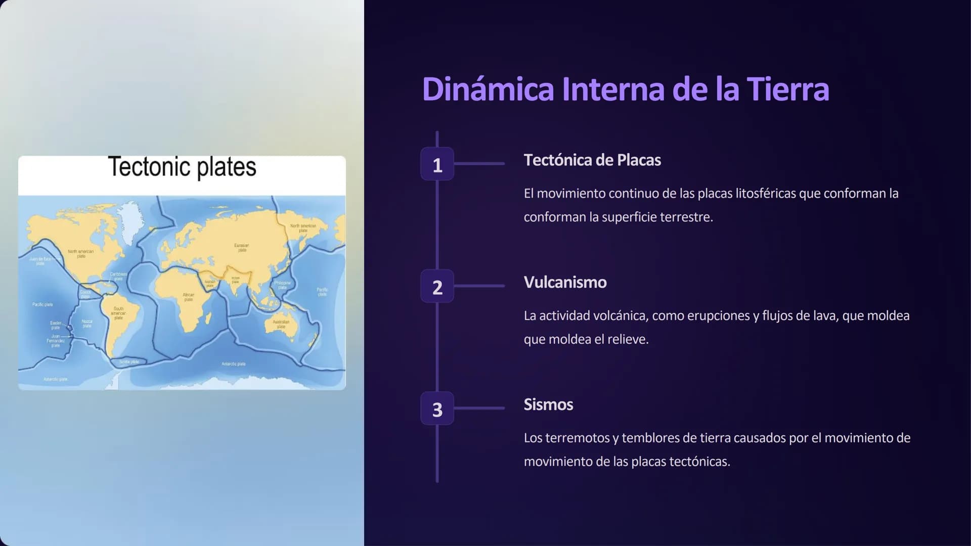 # la Geografía Física
La geografía física es el estudio científico de los componentes y fenómenos
naturales del planeta Tierra. Explora la