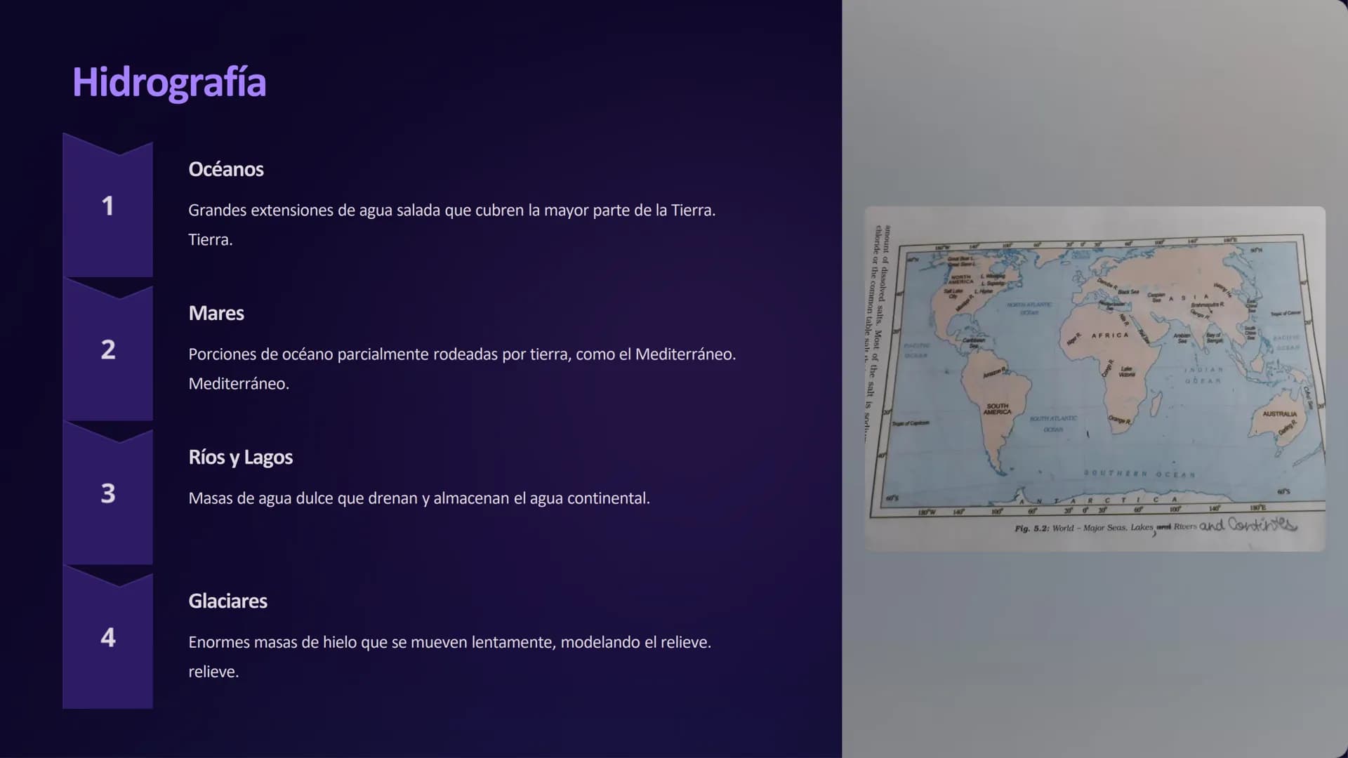 # la Geografía Física
La geografía física es el estudio científico de los componentes y fenómenos
naturales del planeta Tierra. Explora la