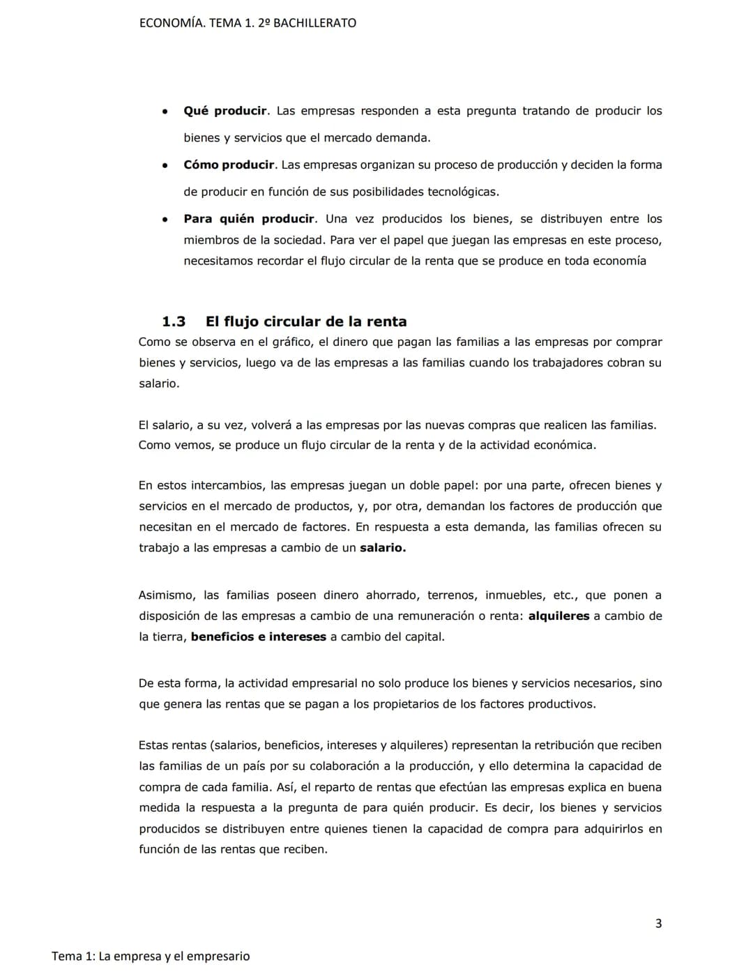ECONOMÍA. TEMA 1. 2º BACHILLERATO
TEMA 1: LA EMPRESA Y EL EMPRESARIO
# 1. ACTIVIDAD ECONÓMICA Y EMPRESA
Aunque la escasez de recursos es