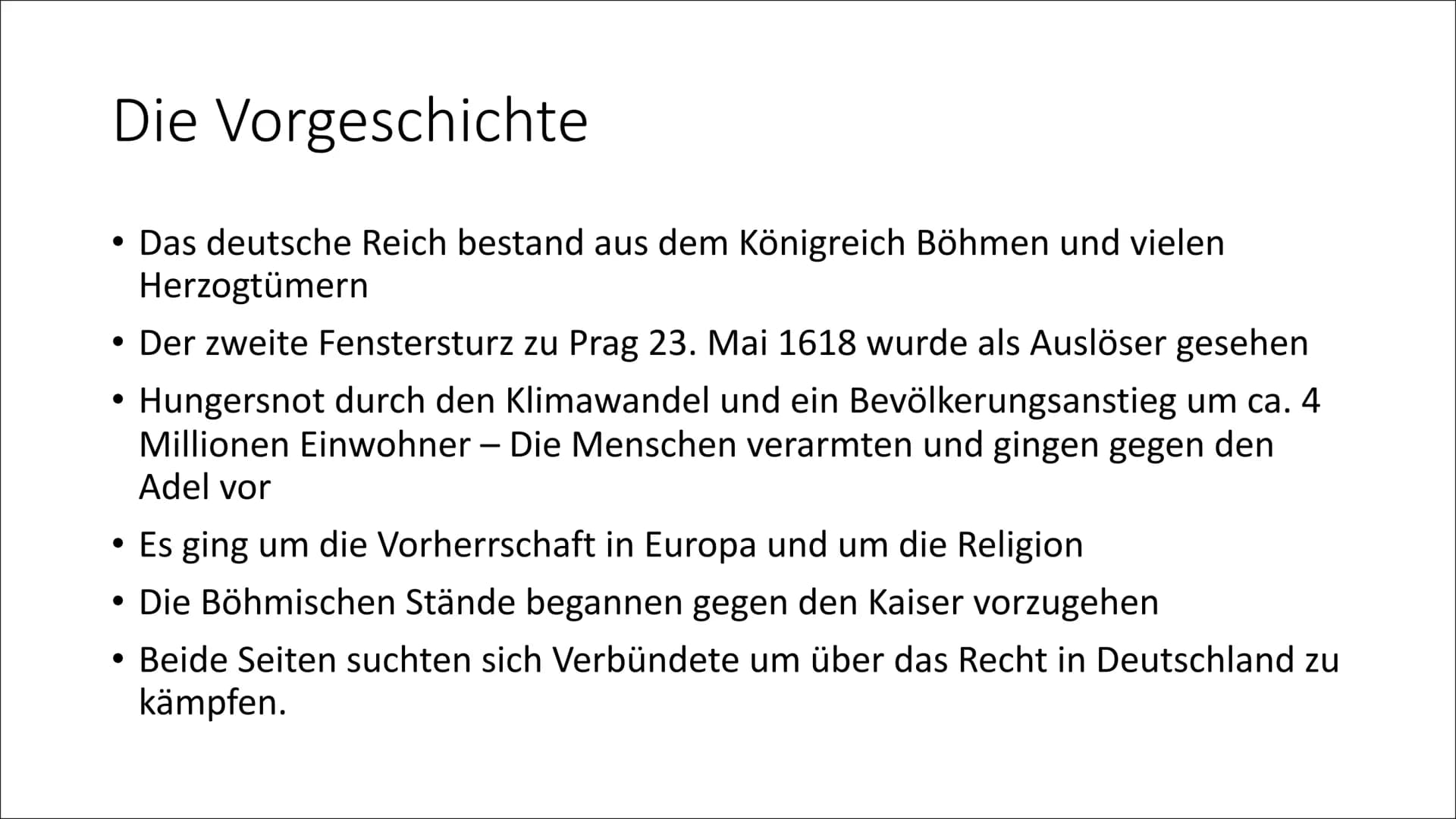 # Homeschooling
# Geschichte
Der 30- jährige Krieg
Ausarbeitung # Leitfrage
Der 30- jährige Krieg
- Die 30 dunkeln Jahre oder eine Erlö