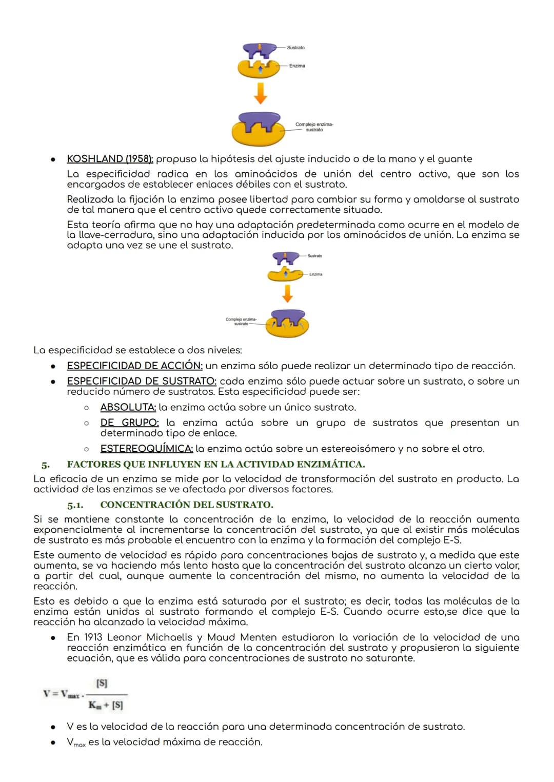 # Las enzimas y vitaminas.
1. BIOCATALIZADORES: CONCЕРТО.
Las reacciones químicas son procesos en los que se produce la transformación de