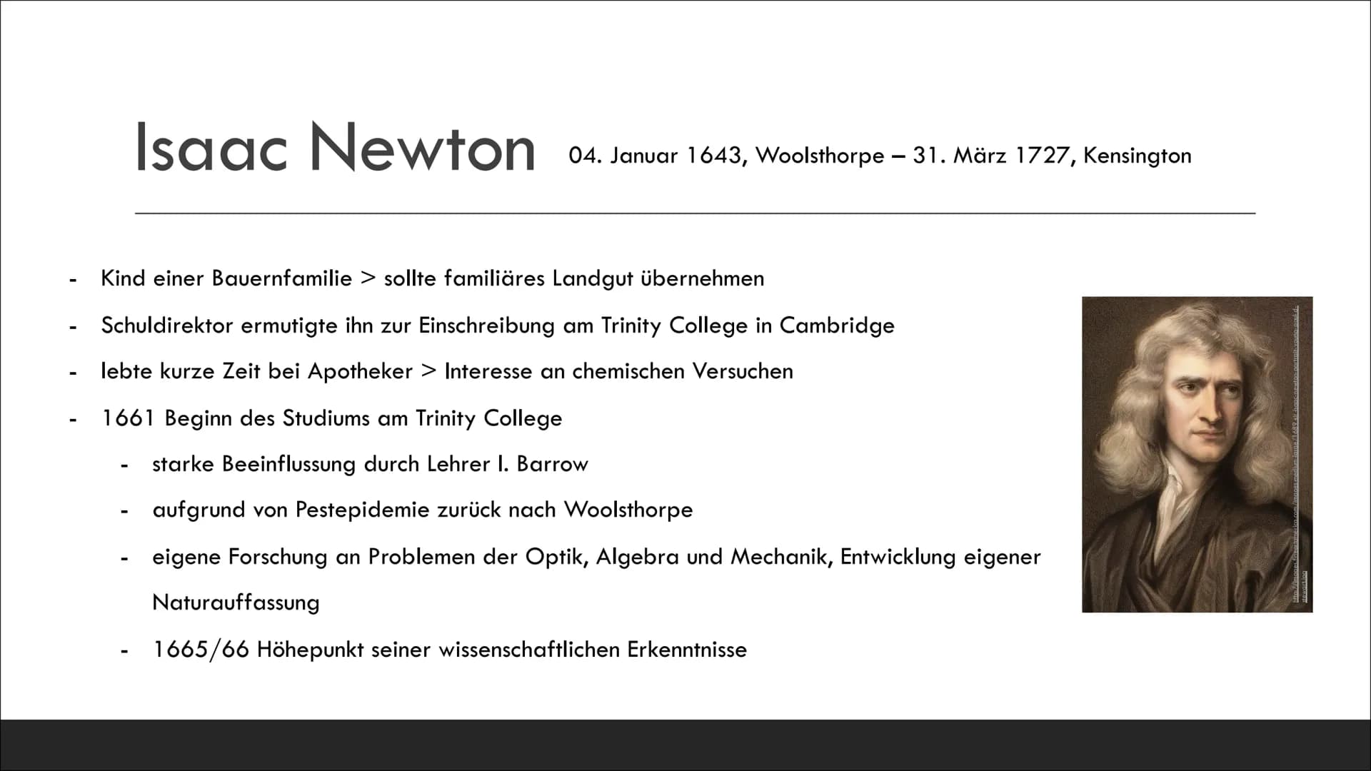 # Isaac Newton
PRÄSENTATION VON HELENE DOLGENER
https://tse4.mm.bing.net/th?id=OIP.dTq_aJBxt8cuEUrarTwaugHaEk&pid=Api „Was wir wissen, ist