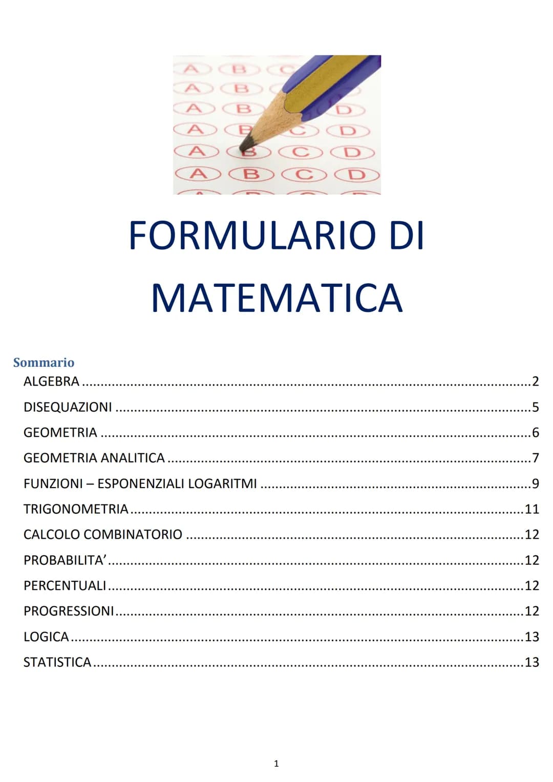 # ALGEBRA
C
Complessi
R
INSIEMI
NUMERICI
Reali
Q
Razionali
Z
Interi
N
Naturali
Numeri reali
algebrici
$
\sqrt{3},\sqrt{2},...
$
irrazion