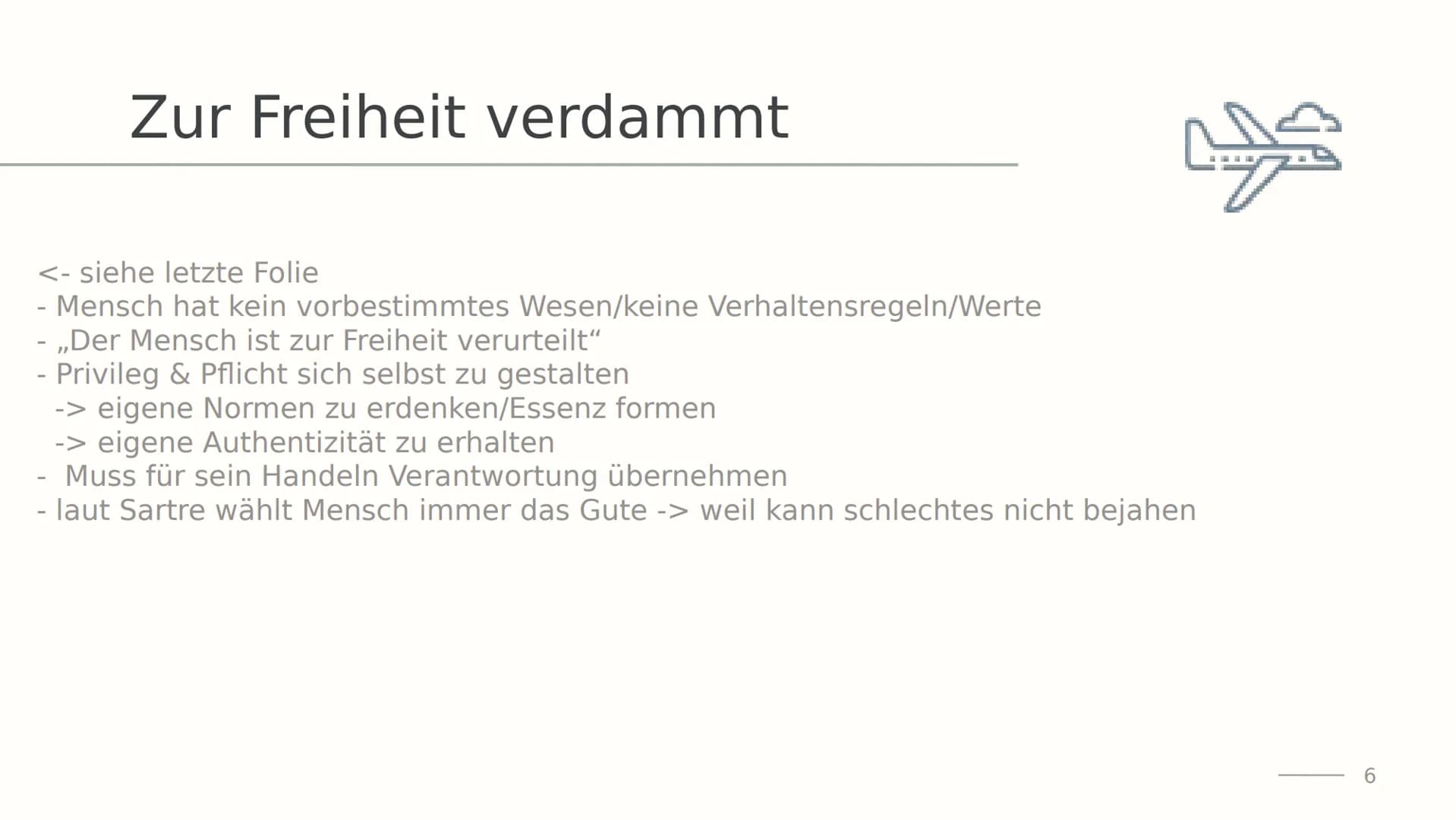 # Exentialismu
s nach
# Sartre
Von Lena
1 # Agenda
01 Biografie
02 Essenz & Existenz
03 Zur Freiheit verurteilt
04 Seinsbereiche
05 Au