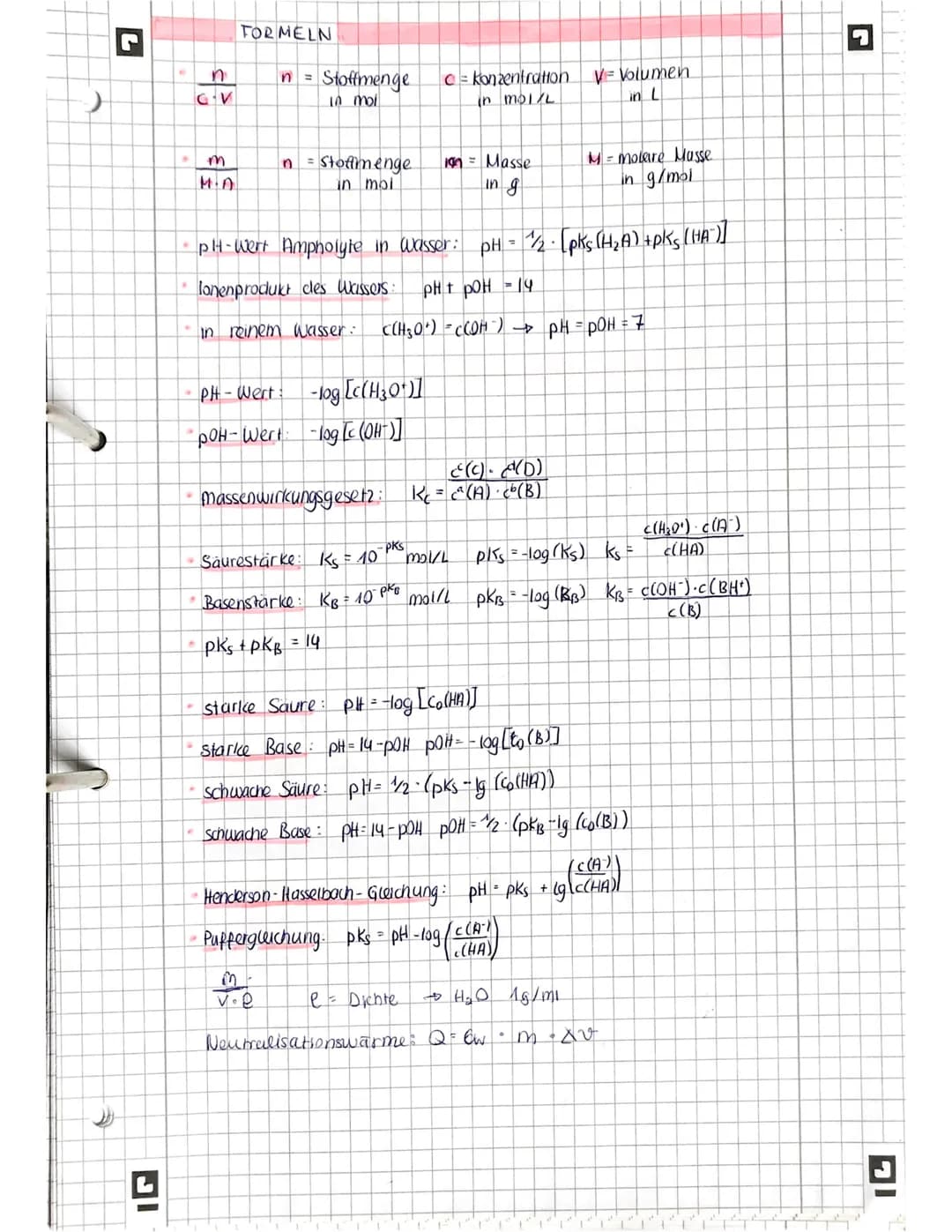 # SÄURE/BASEN
BEGRIFFE
ARRHENIUS 1859-1927
Säure: Stoffe, die in wässriger Lösung unter Bildung von H+-
lonen dissozieren.
Basen: Stoffe
