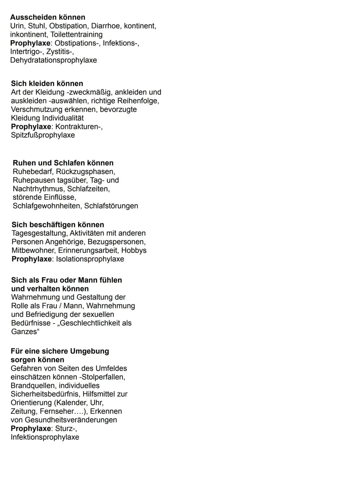 # ABEDL STRUKTURIERUNGSMODELL
Monika Kohwinkel.
Das Modell der fördernden Prozesspflege oder
auch System der fördernden Prozesspflege ist