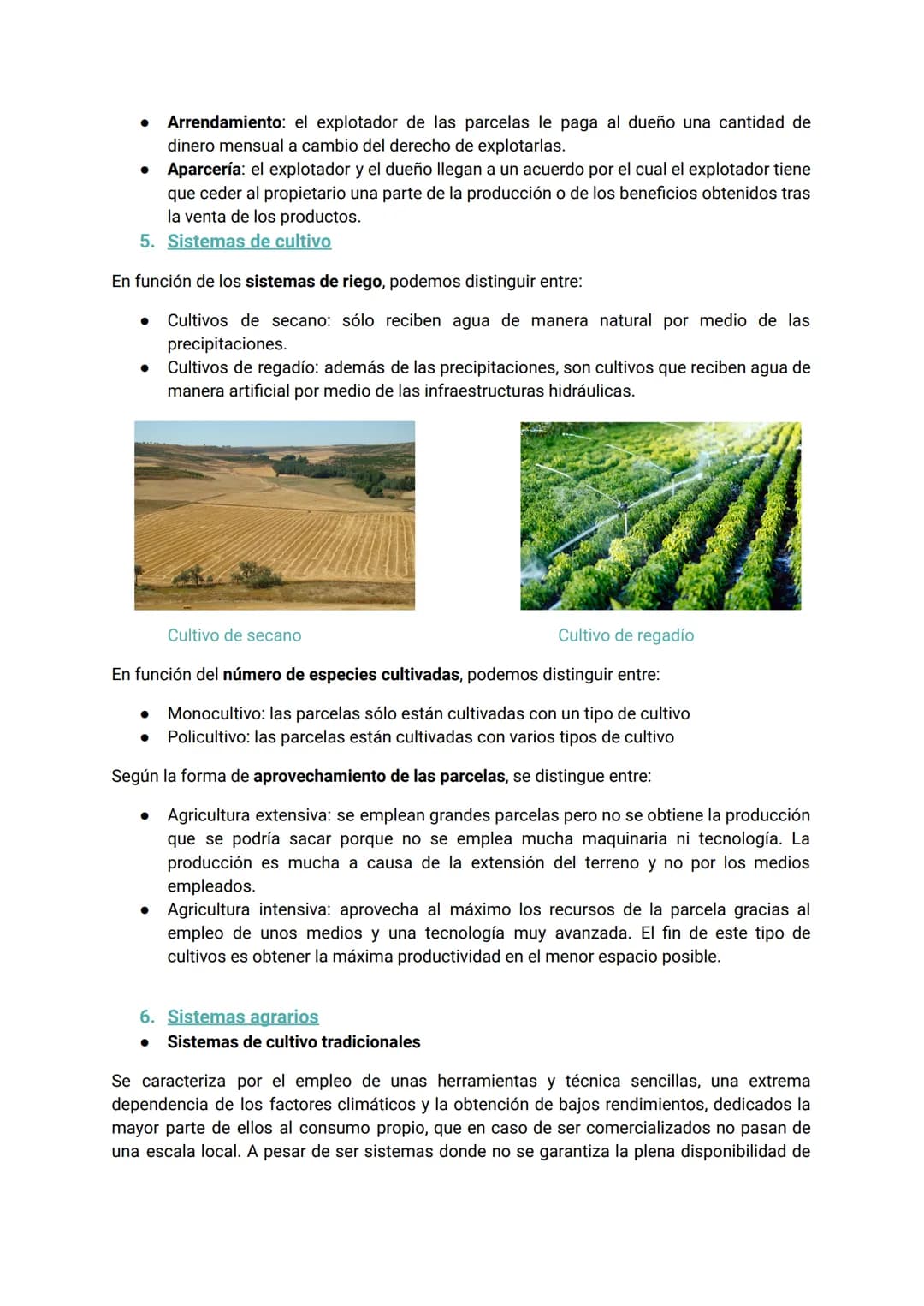 # UD 7. El sector primario: agricultura, ganadería y pesca
1. El sector primario
Este sector comprende todas aquellas actividades que perm