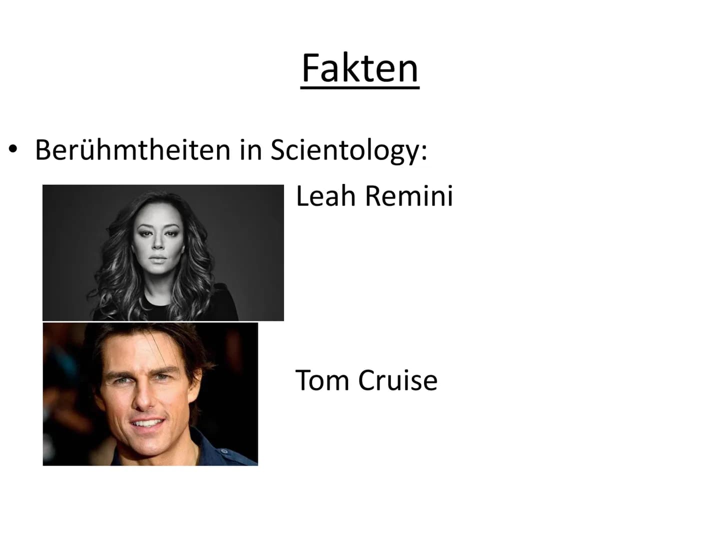 „Scientology eröffnet vielleicht
noch 2018“
„Gesucht: Scientologys First
Lady“
„Warum Scientology diese Frau
fürchten sollte“
„Mit bunten