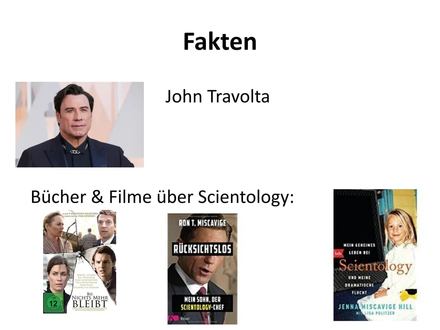 „Scientology eröffnet vielleicht
noch 2018“
„Gesucht: Scientologys First
Lady“
„Warum Scientology diese Frau
fürchten sollte“
„Mit bunten