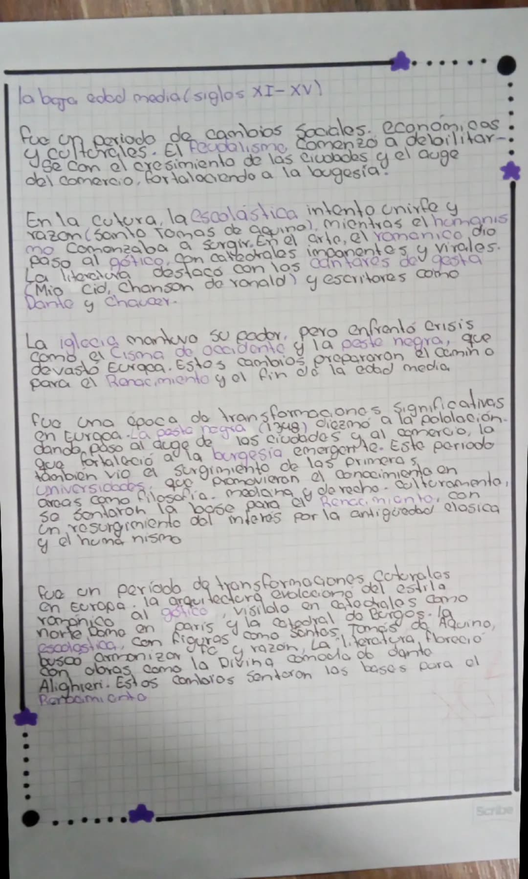 LA
BAJA
EDAD
MEDIA
Nomlan
tama la la
Profo
Μολονία
CONSO 700
Eura Sofia Solozar Criollo
.. la baja edad media (siglos XI-XV)
fue on p