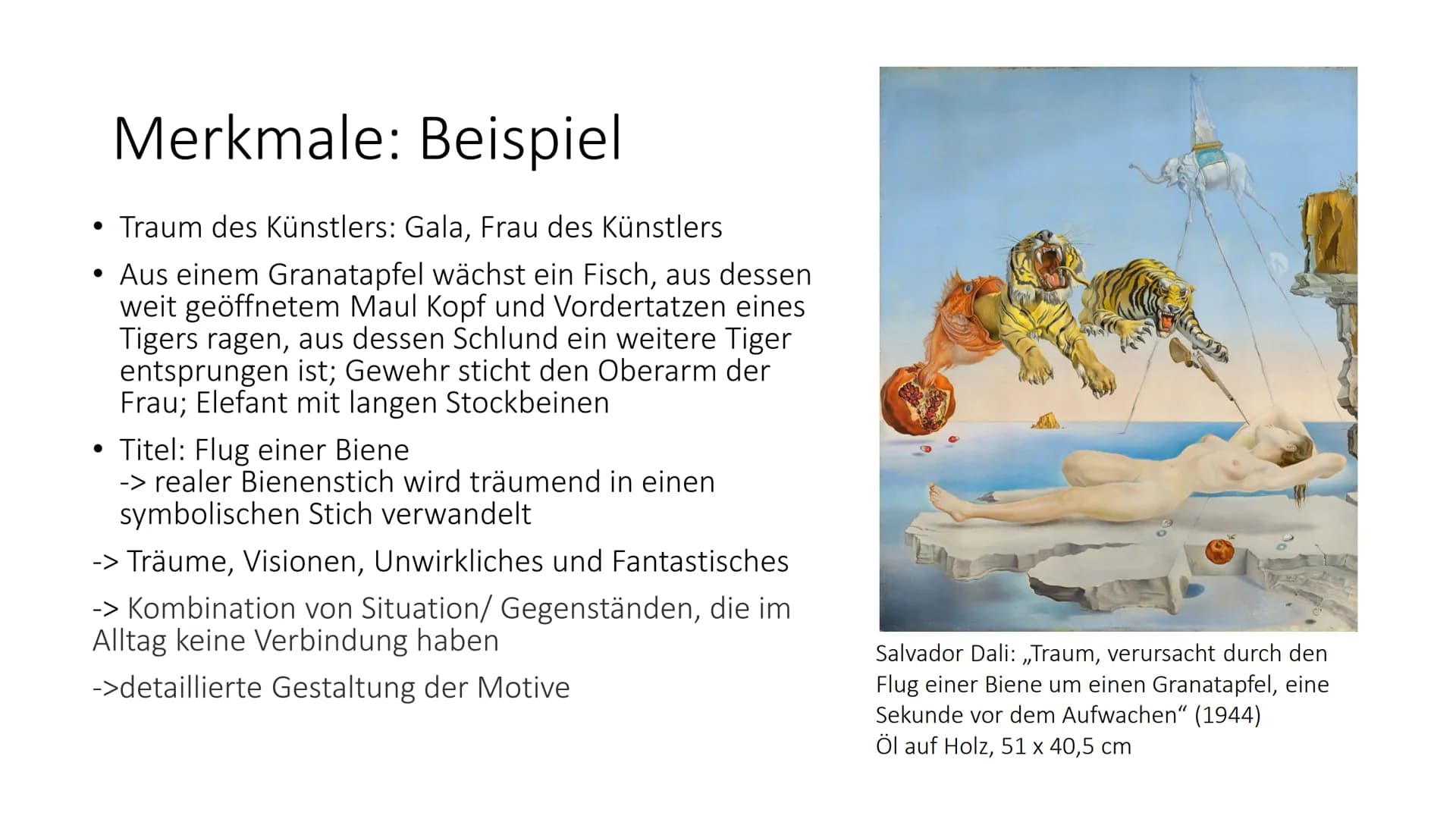 SURREALISMUS
Präsentation von
Salvador Dali: „Die Beständigkeit der Erinnerung“ (1931)
Öl auf Leinwand; 24,1 x 33cm # Gliederung
1. Defin