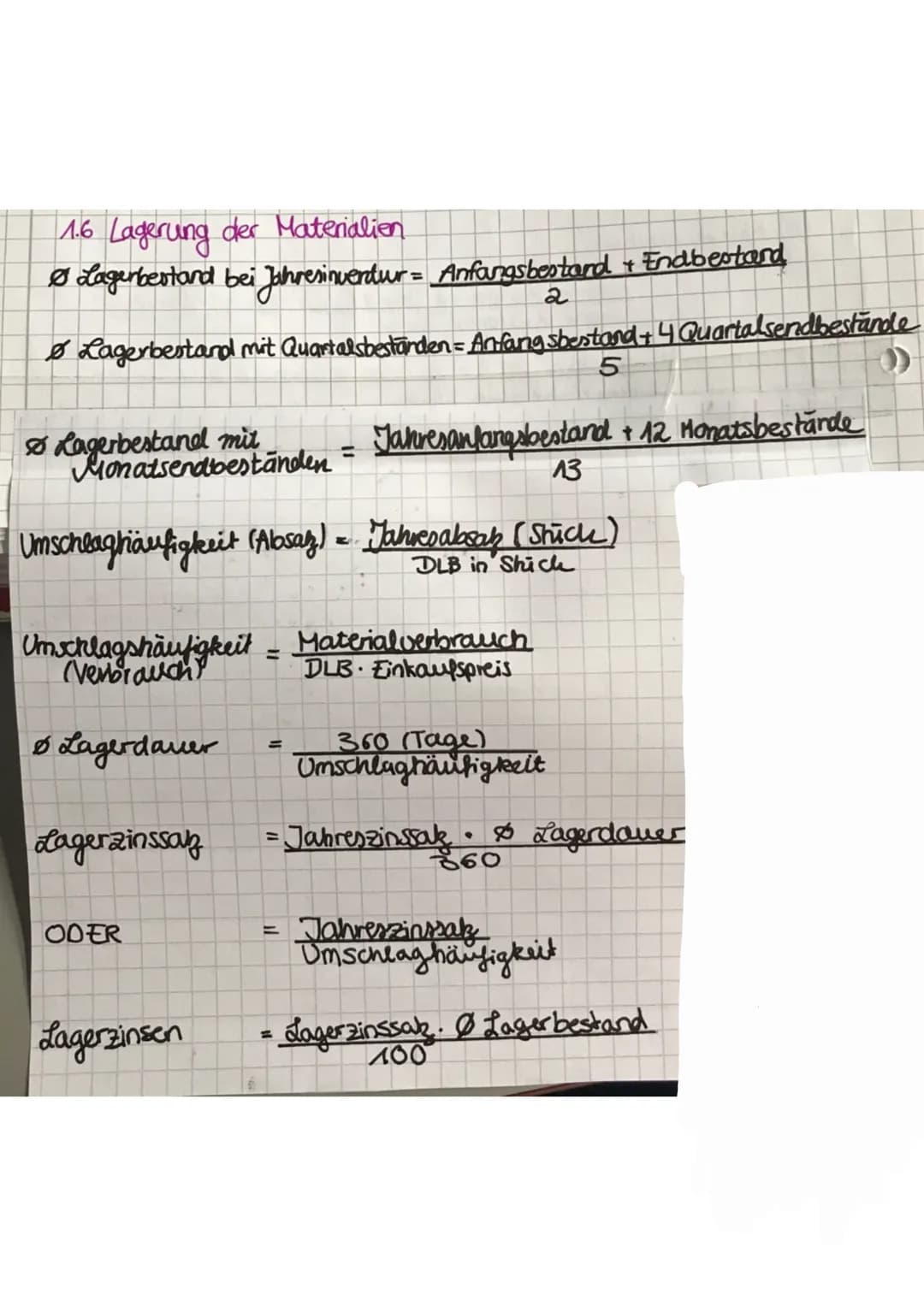 # Formelsammlung # Q1 Produktion
- Malie or buy
- (abc-Analyse)
- Portfolioanalyse
- Deckungsbeitrag /optimales Produktionsprogramm
- betrie