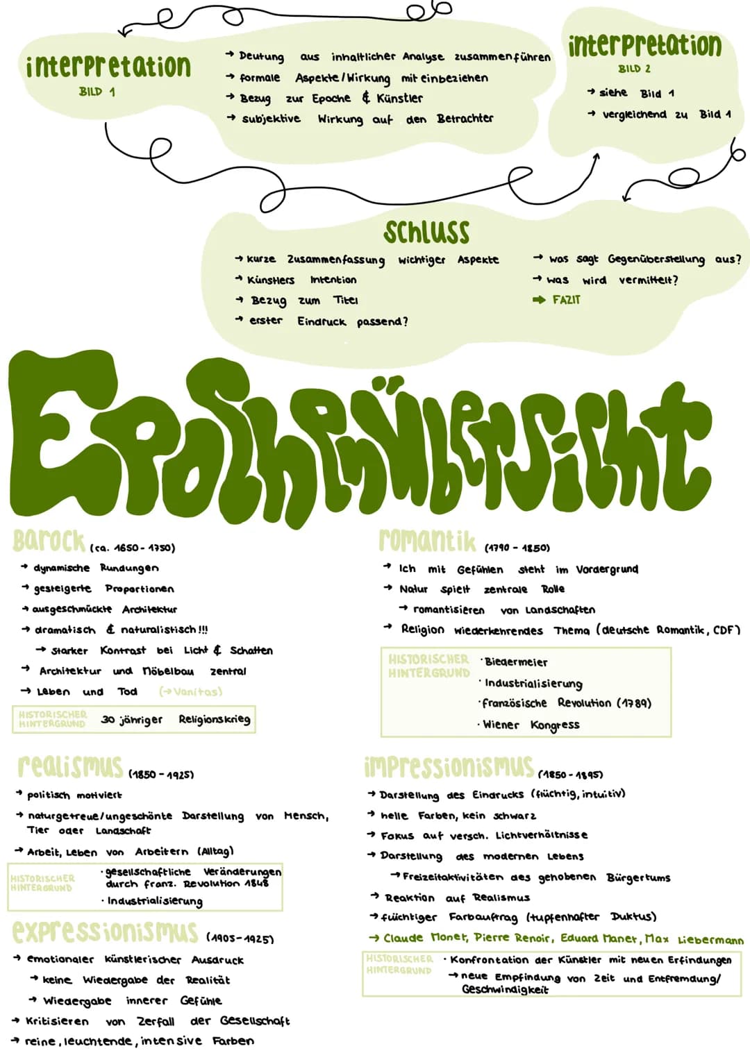 # abitur vorbereitung
# zusammenfa ssung
## THEORETISCHER TEIL
# Bild
# VERGIEH
### einleitung BILD 1
- Eckdaten nennen
- →Titel
-