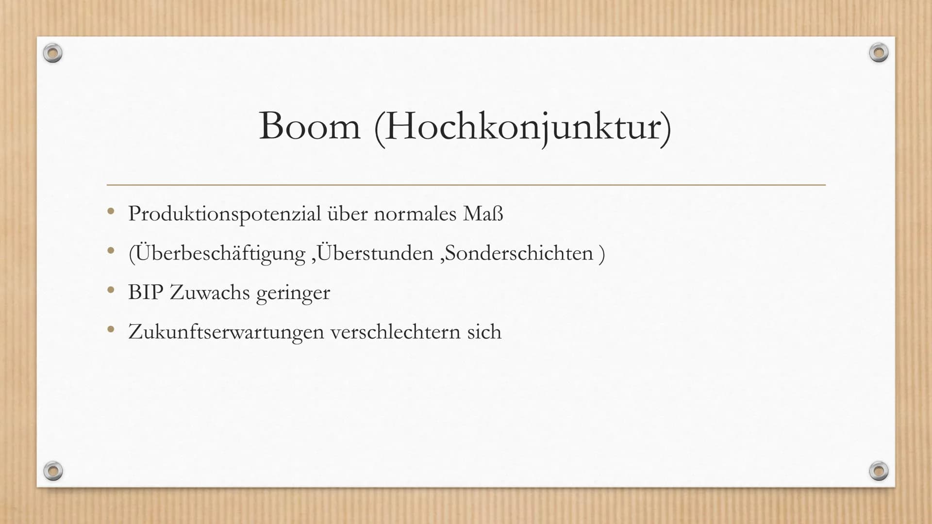 Konjunkturindikatoren Definition
• Ein zentraler Begriff aus der Volkswirtschaft ist die Konjunktur. Sie gibt in
erster Linie Auskunft über