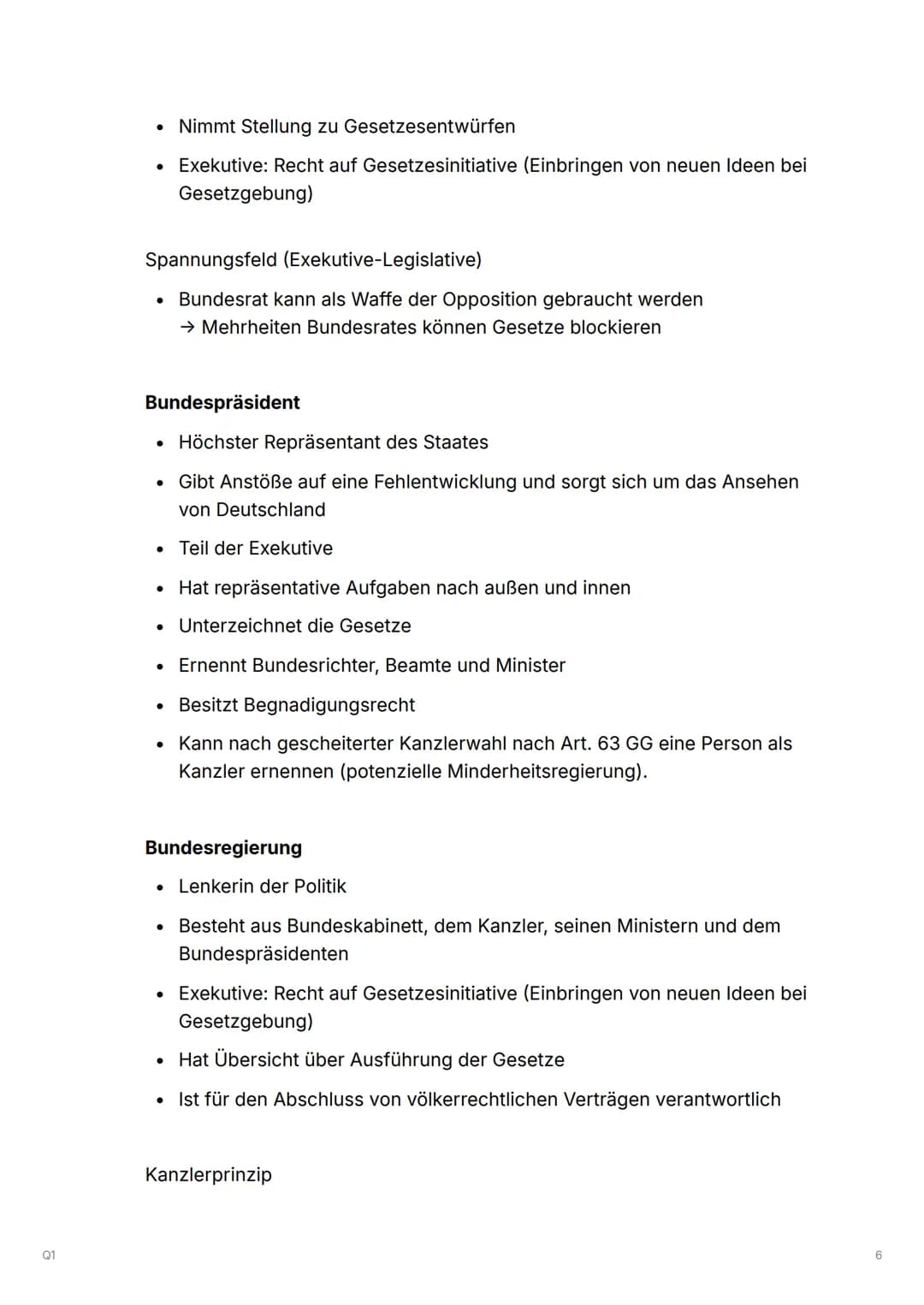 01
Q1
Q1.1 Verfassung und
Verfassungswirklichkeit:
Rechtsstaatlichkeit und
Verfassungskonflikte
▼ Grundrechte und Rechtsstaatlichkeit in