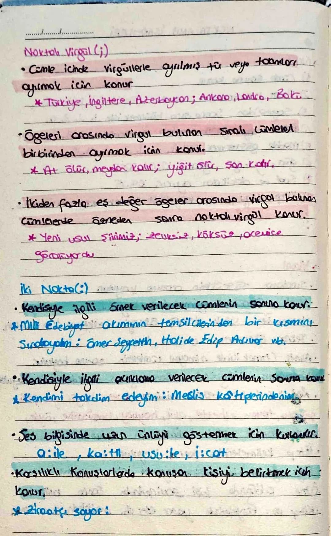 NOKTALAMA İŞARETLERİ
....
Nokto
1) Cümle souro konur.
2) Bar Kısortmaderin sanno Alb. (Alboy) D(Doktor)
3) Sayilerden sonra sıra bildirmek i