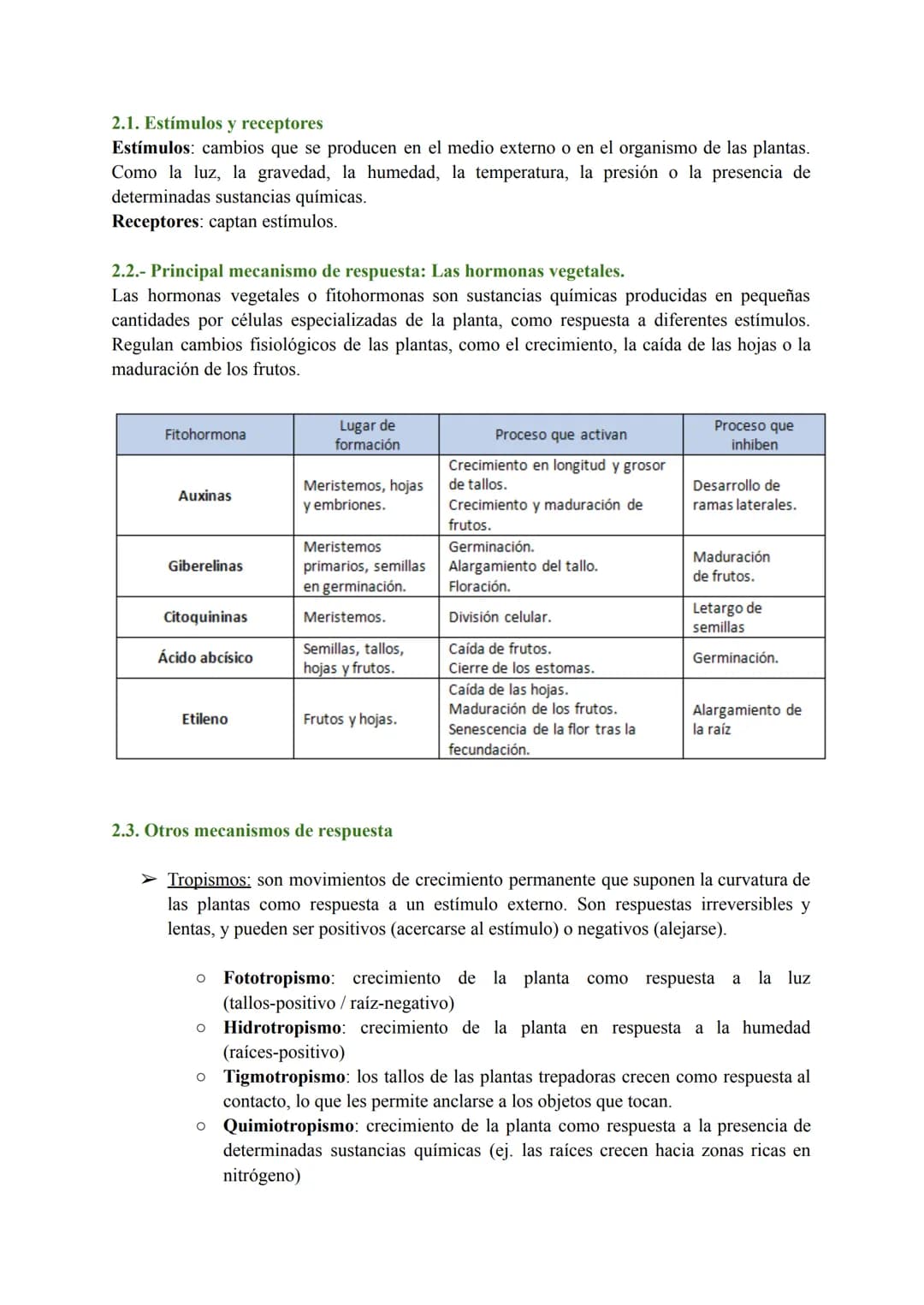 # T-7: Las funciones vitales de las plantas
1. Función de nutrición en plantas
Las plantas tienen nutrición autótrofa. Mediante la fotosínt