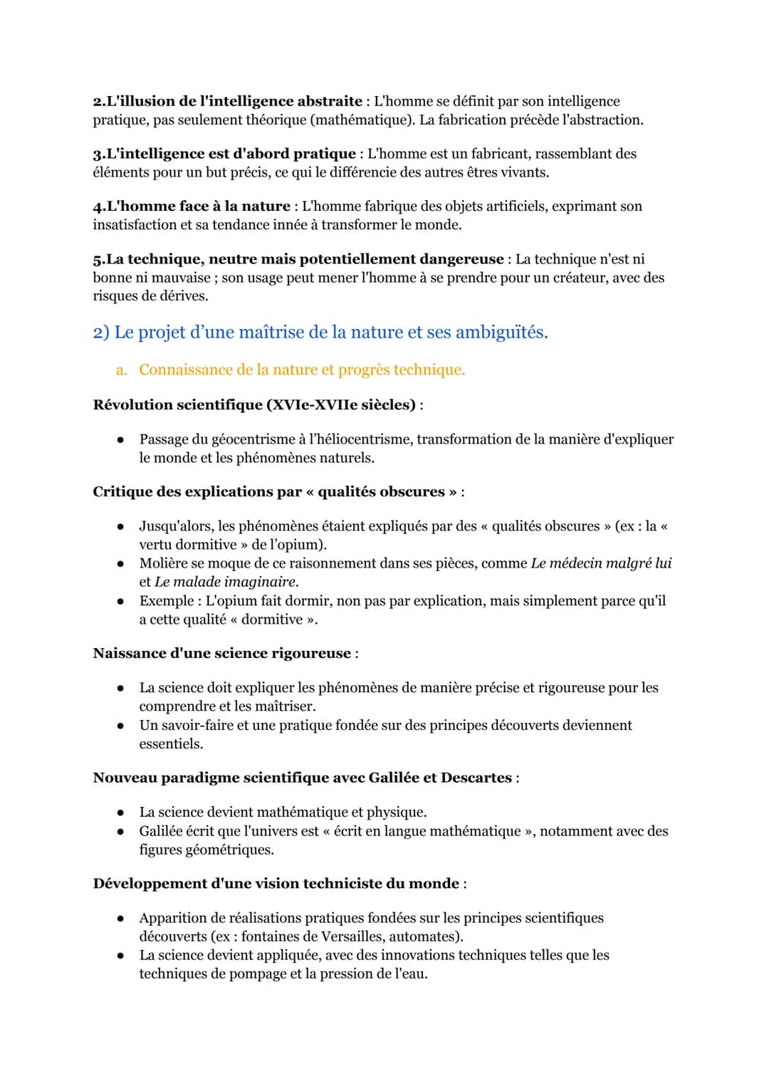 (6/17)
La technique :
(Séquence 2, partie 3)
Introduction:
Étymologie de "technique": Le terme vient du grec teknè, désignant un mode de
pro