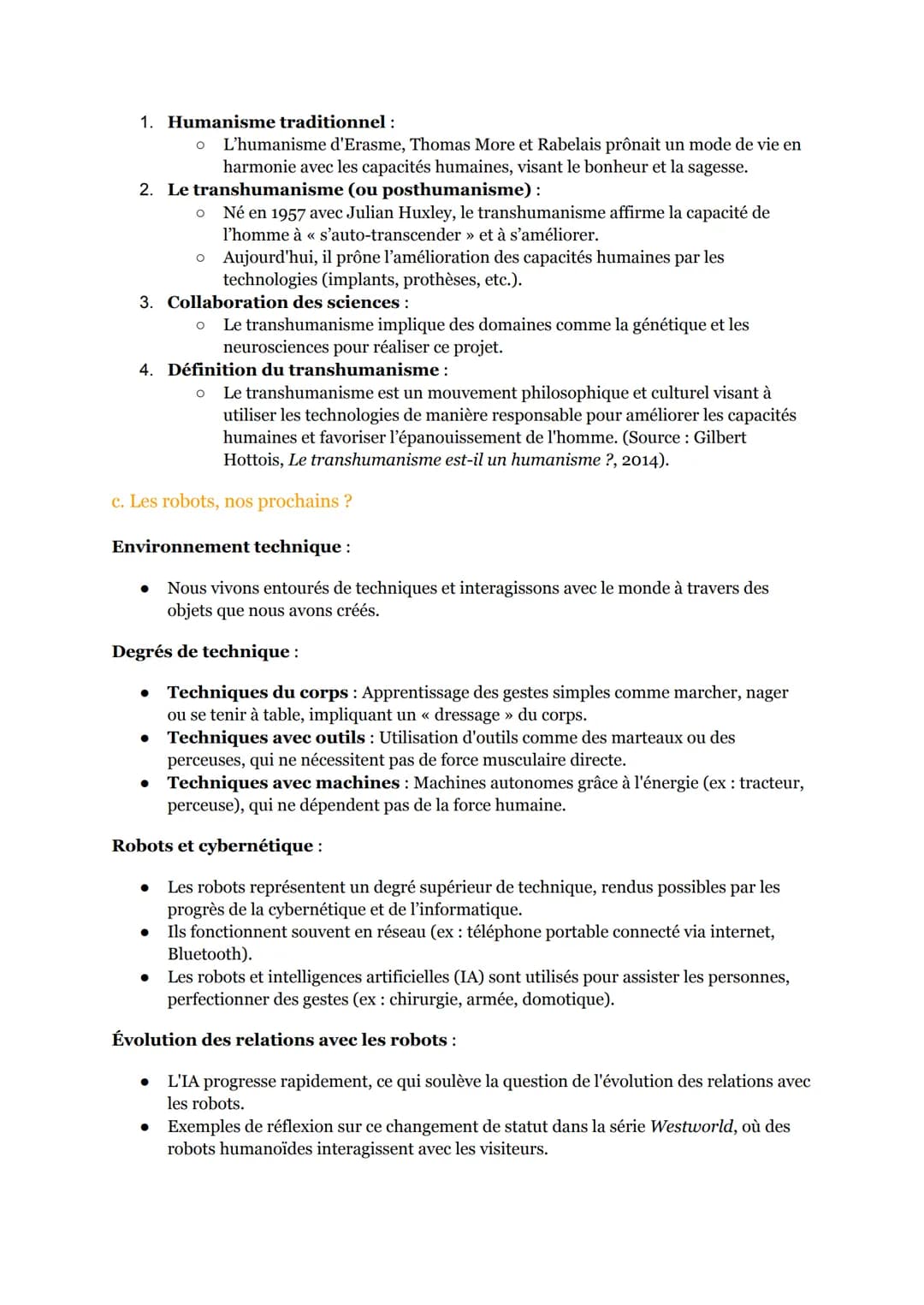 (6/17)
La technique :
(Séquence 2, partie 3)
Introduction:
Étymologie de "technique": Le terme vient du grec teknè, désignant un mode de
pro