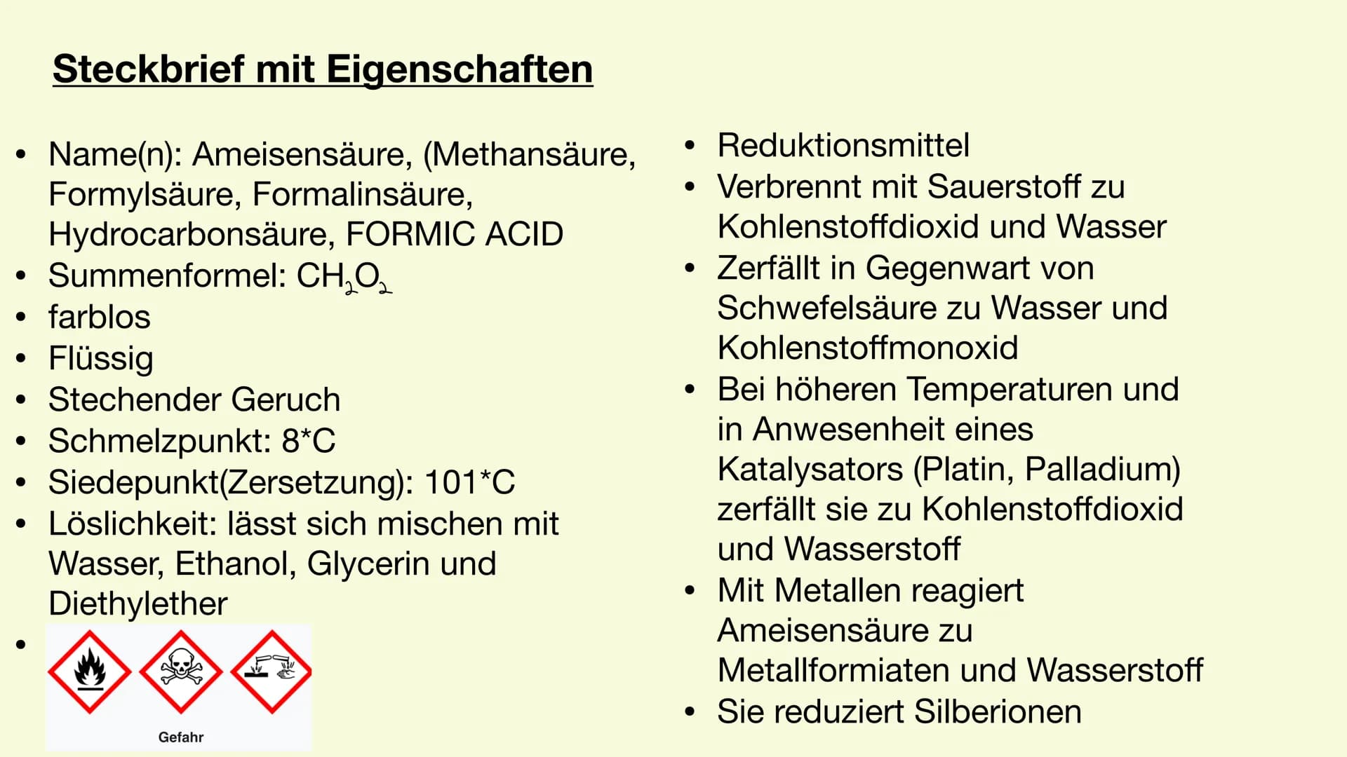 # Ameisensäure # Geschichte der Ameisensäure
• Einige Naturalisten und Alchemisten beobachteten Anfang des 15.
Jahrhunderts, wie Ameisen ei