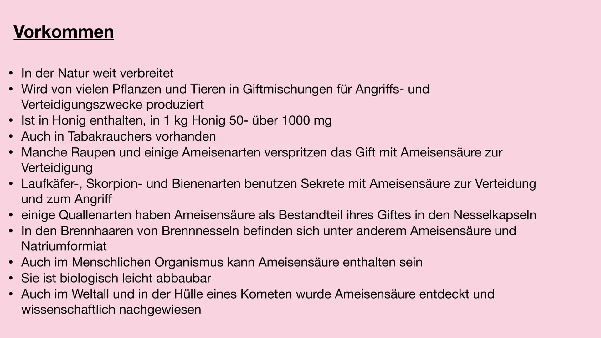 # Ameisensäure # Geschichte der Ameisensäure
• Einige Naturalisten und Alchemisten beobachteten Anfang des 15.
Jahrhunderts, wie Ameisen ei