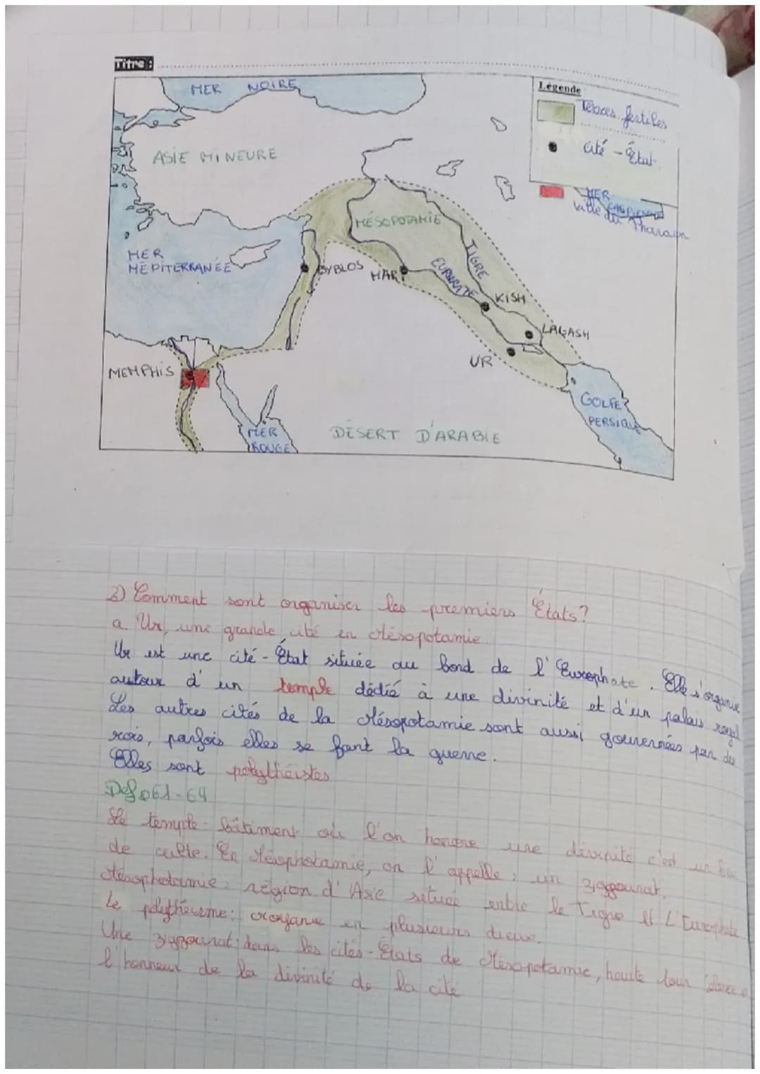 Modoire Boniess Etat, première écrituese,
CIV ime millénaire arant J-C.).
Comment s'organisent les premiers Étab?
1. Apparition des premic