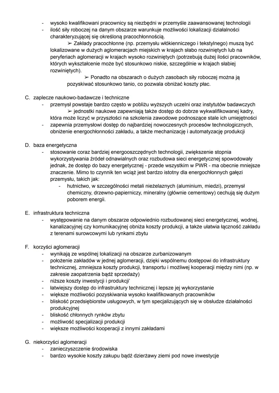 # CZYNNIKI LOKALIZACJI PRZEMYSŁU
Temat: Czynniki lokalizacji przemysłu.
Czynniki lokalizacji przemysłu to warunki i motywy, które w pozyty