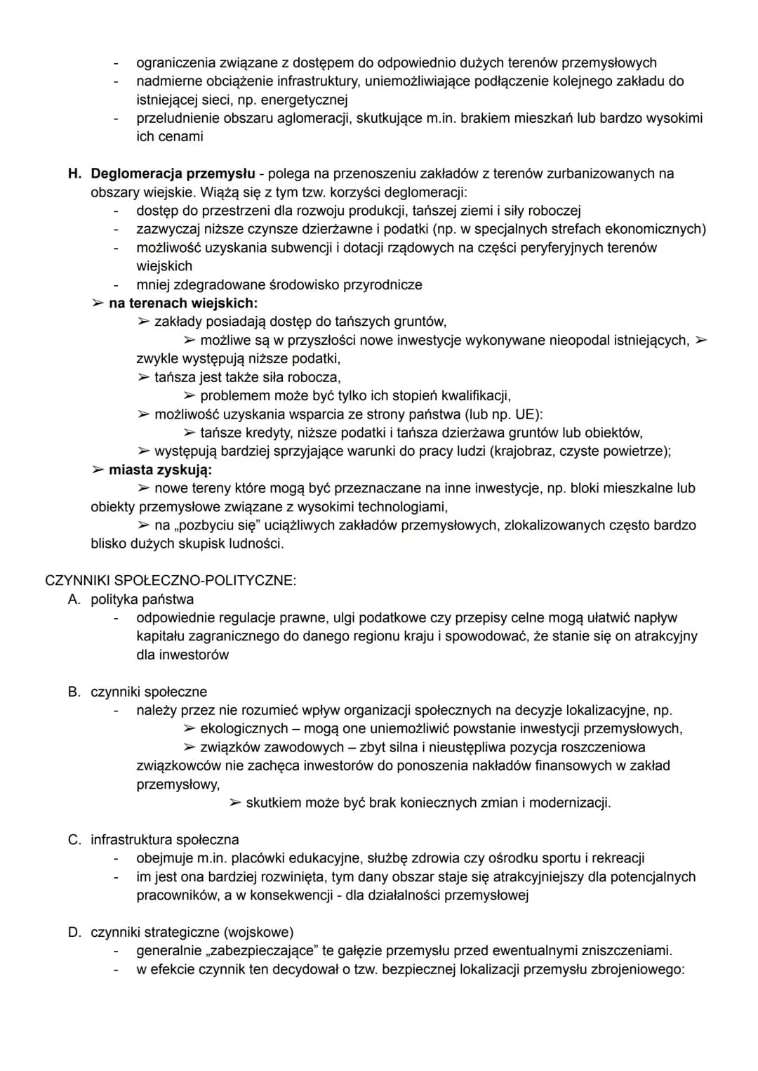 # CZYNNIKI LOKALIZACJI PRZEMYSŁU
Temat: Czynniki lokalizacji przemysłu.
Czynniki lokalizacji przemysłu to warunki i motywy, które w pozyty